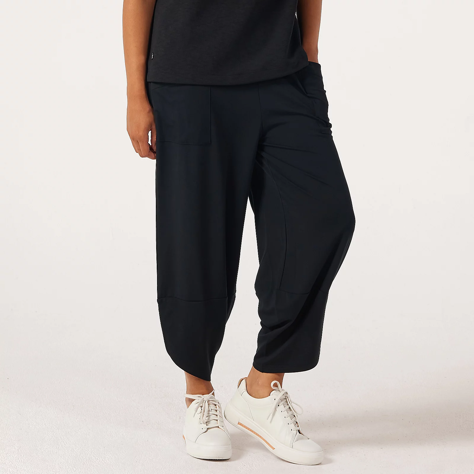 Malissa J Tulip Shape Trousers With Panel Details
