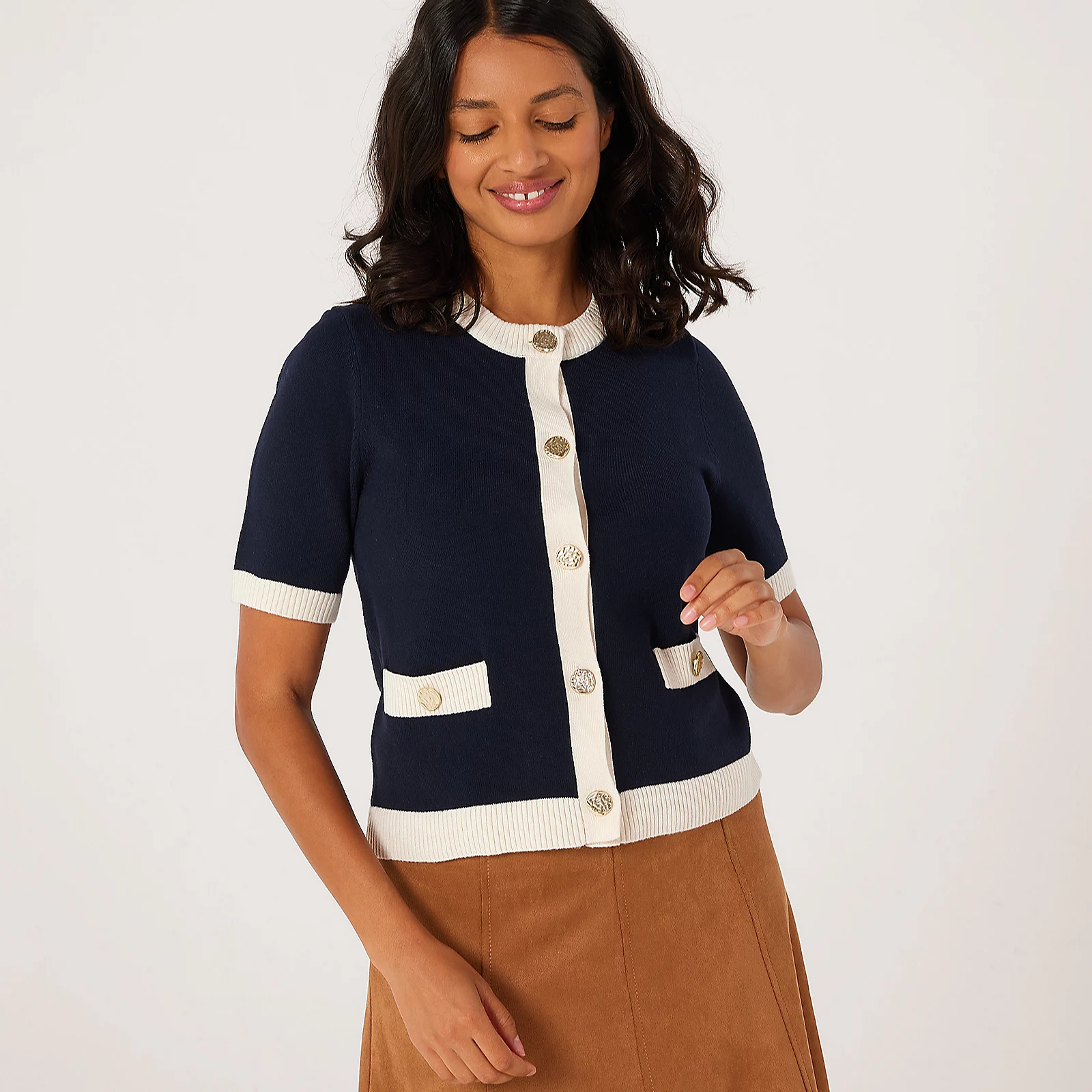 Only Coco Button Detail Cardigan 6 Only Coco Button Detail Cardigan