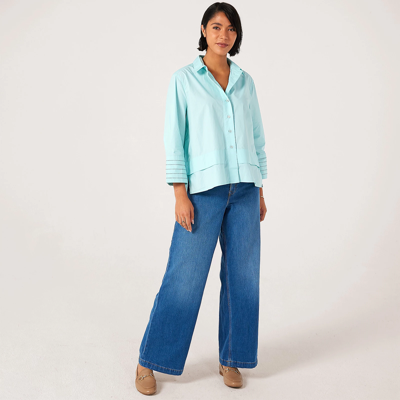 Masai Copenhagen Ianela Stitch Detail Heavy Cotton Poplin Shirt 5 Masai Copenhagen Ianela Stitch Detail Heavy Cotton Poplin Shirt