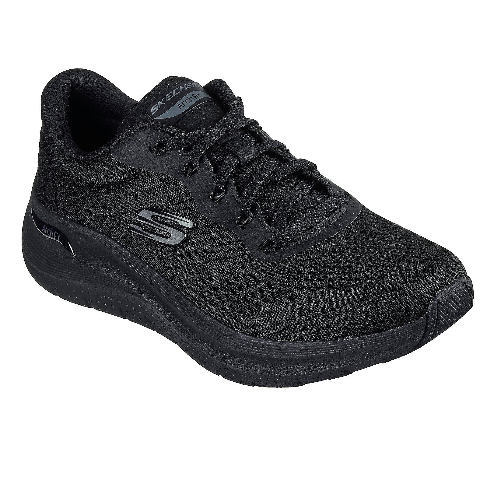 Skechers Wide Fit Arch Fit 2.0 Big League Lace Up Trainer 4 Skechers Wide Fit Arch Fit 2.0 Big League Lace Up Trainer