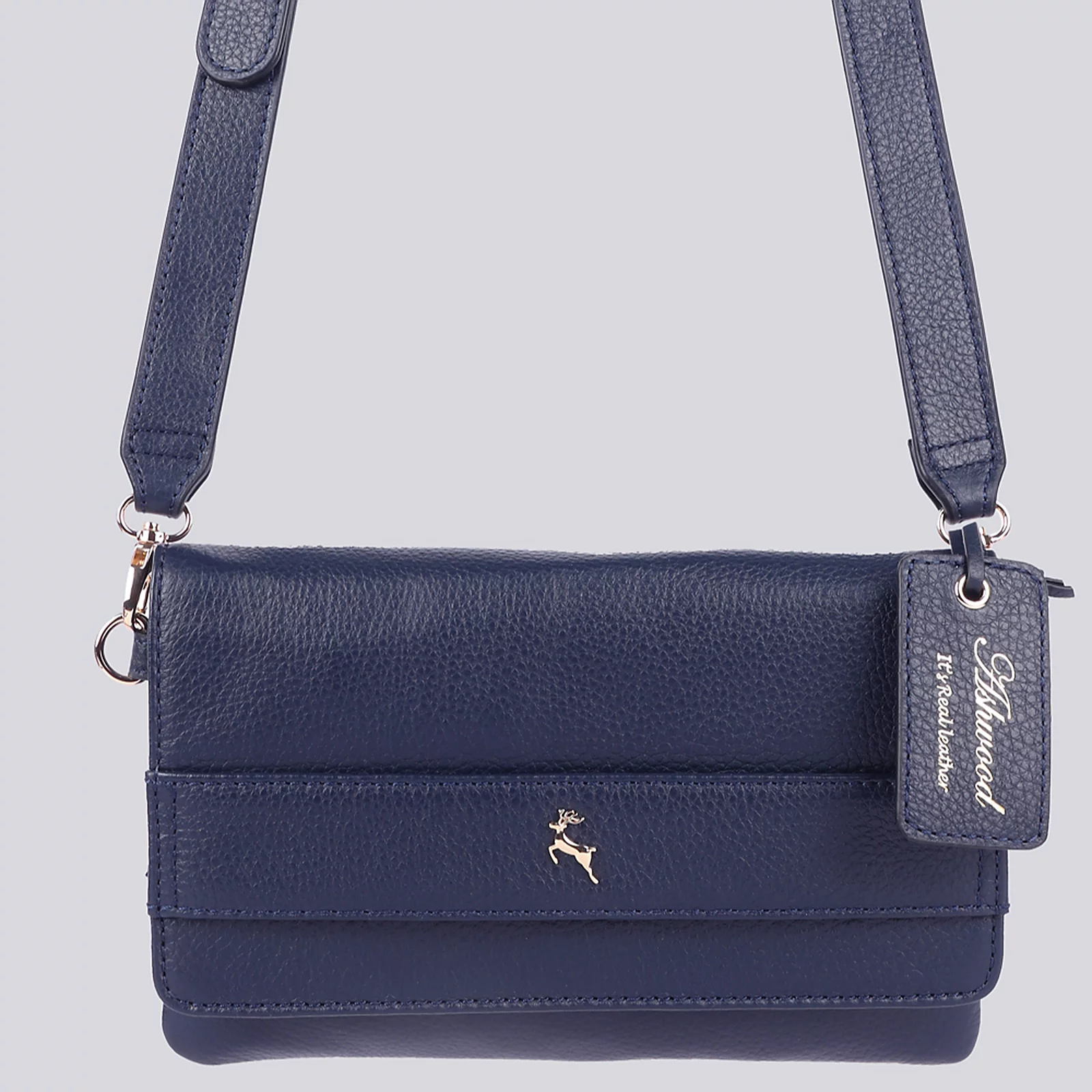 Ashwood Small Leather Cross-Body Bag 5 Ashwood Small Leather Cross-Body Bag