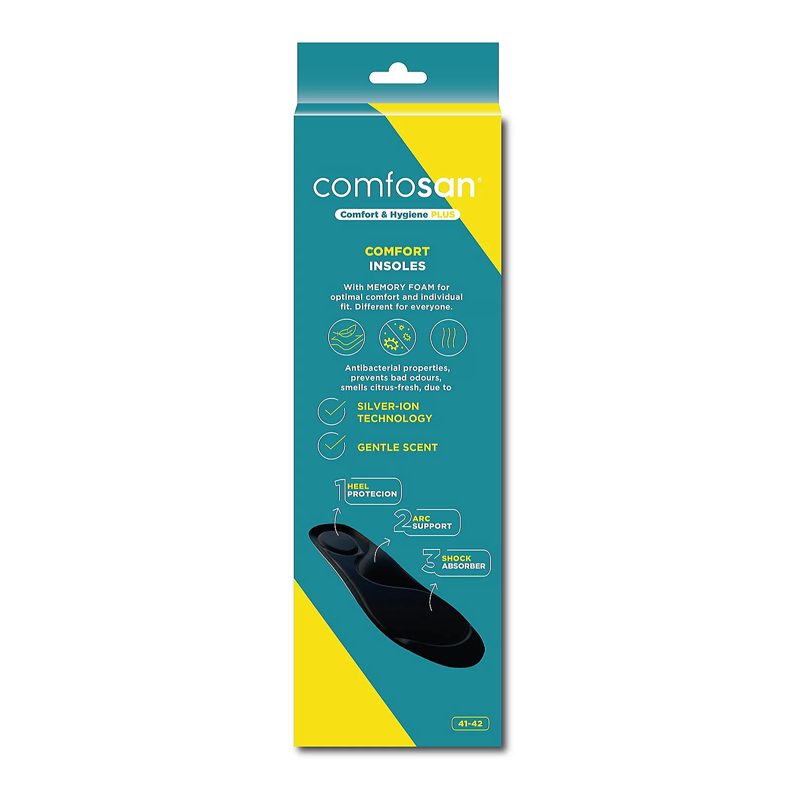 Comfosan Comfort Insoles Pro & Hygiene Drops