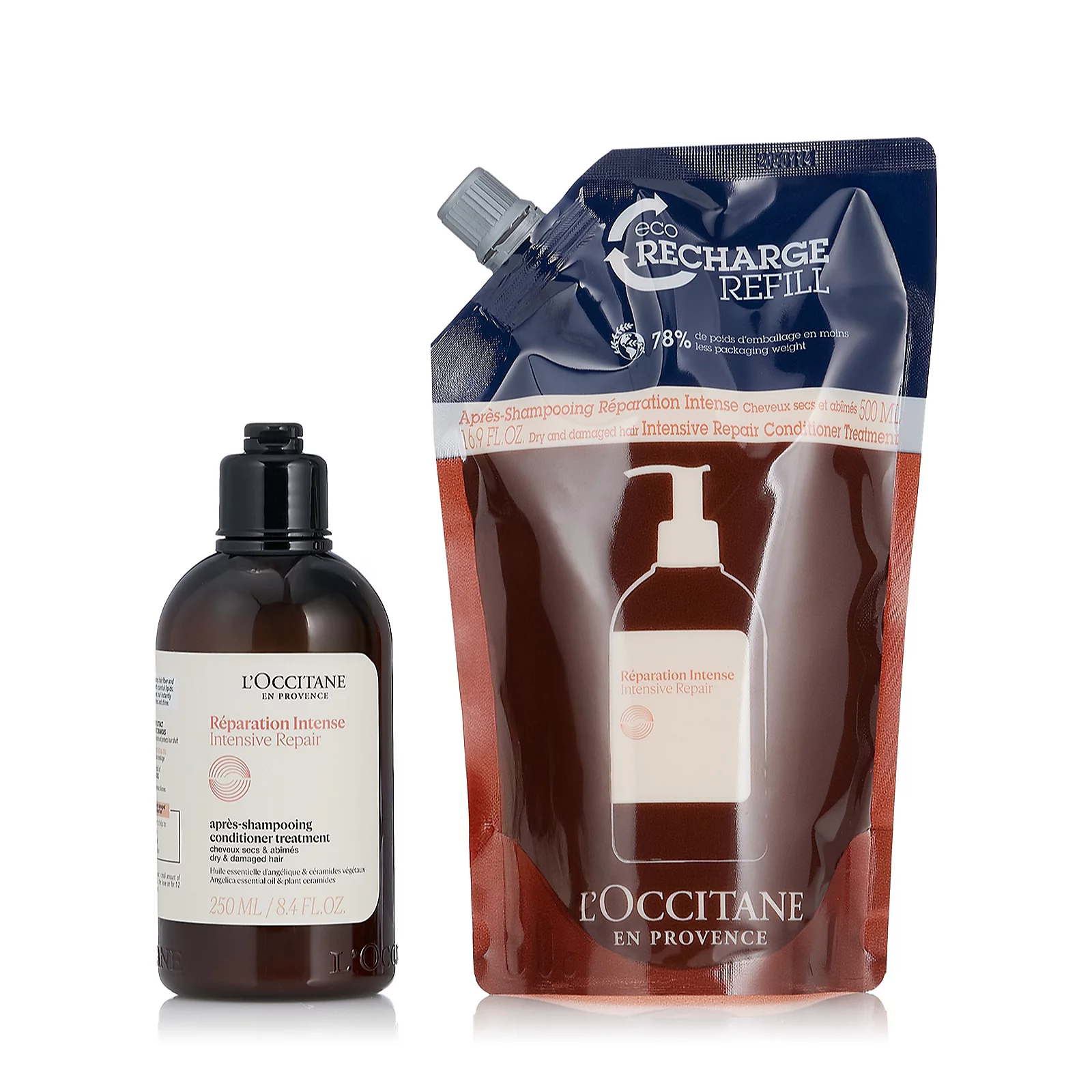 L'Occitane Repairing Hair and Eco Refill