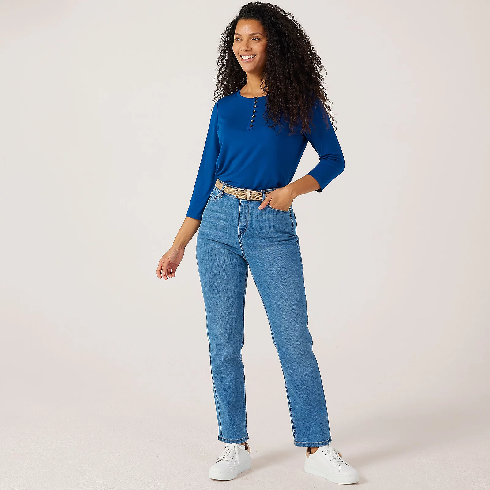Ruth Langsford Classic Wash Straight Leg Jeans Standard