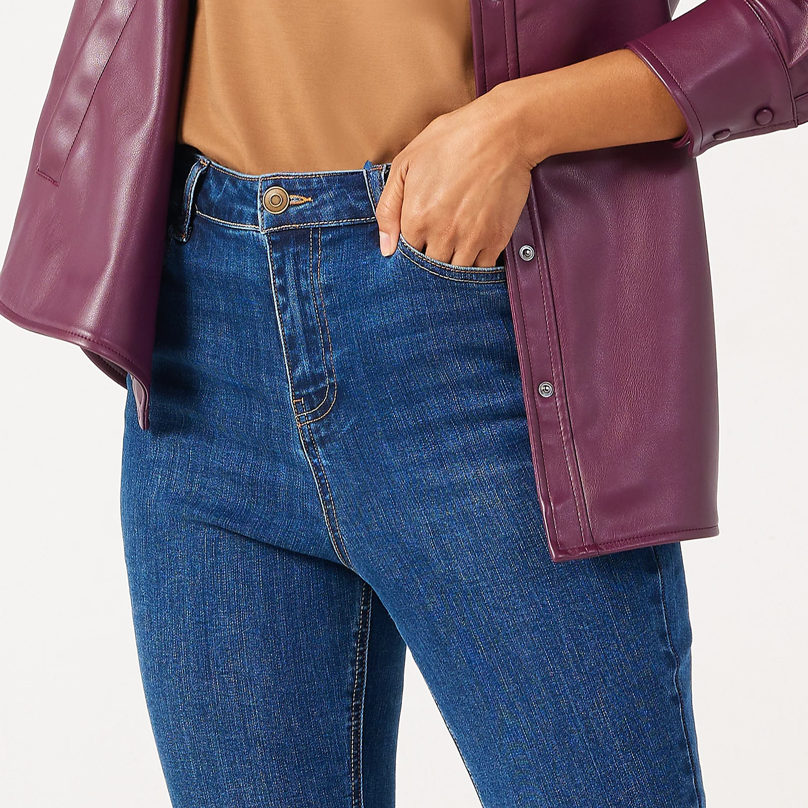 Ruth Langsford Classic Wash Slim Leg Jeans Petite
