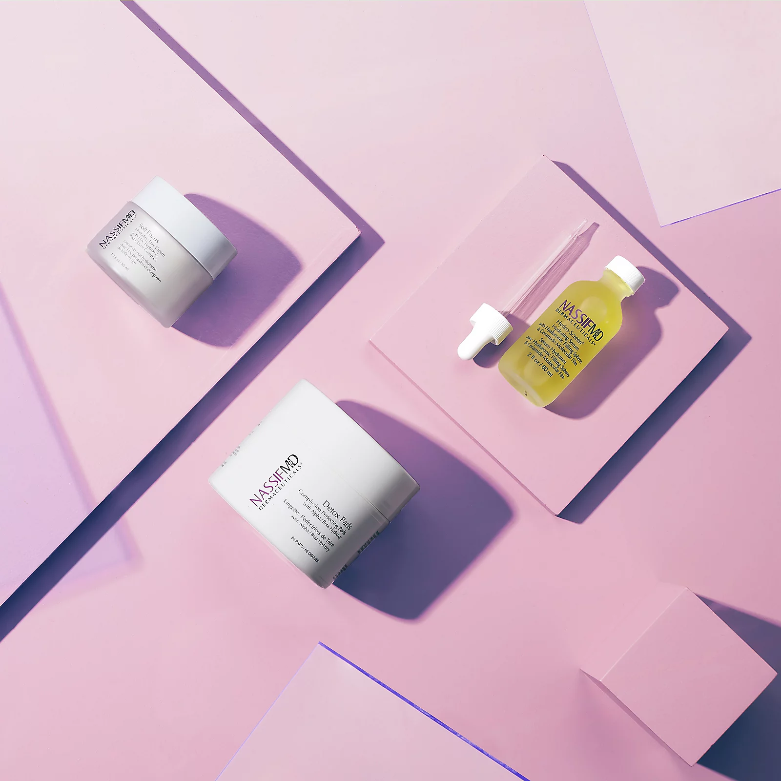 NassifMD 3 Piece Detox Pads & Hydro-Screen Routine