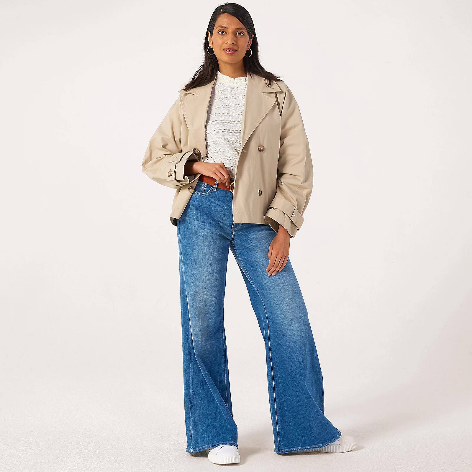 Selected Femme Cilo Short Trench Coat