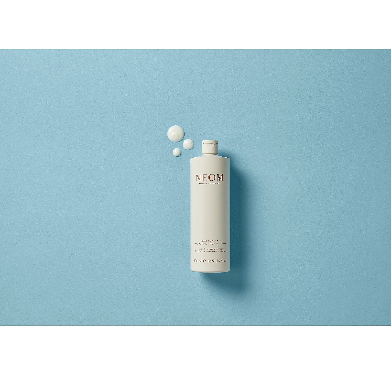 NEOM Wellbeing Real Luxury Cocooning Shower Cream 500ml Duo