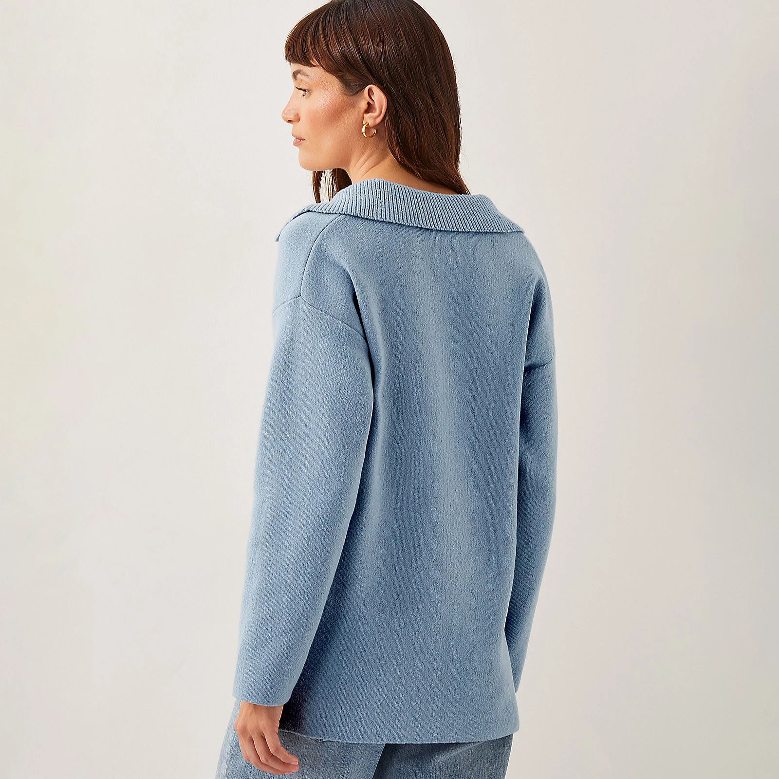 Monsoon Cherry Collar Jumper