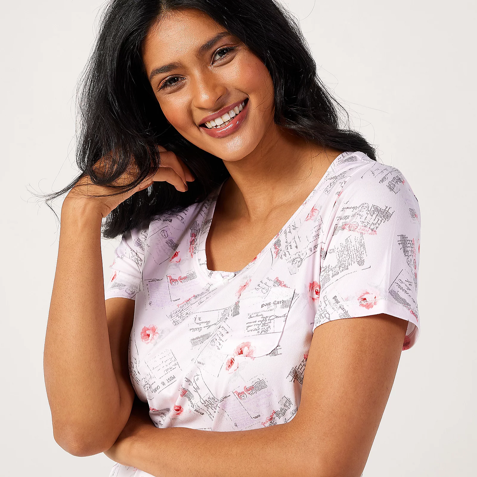 Carole Hochman Short Sleeve Sleep Shirt