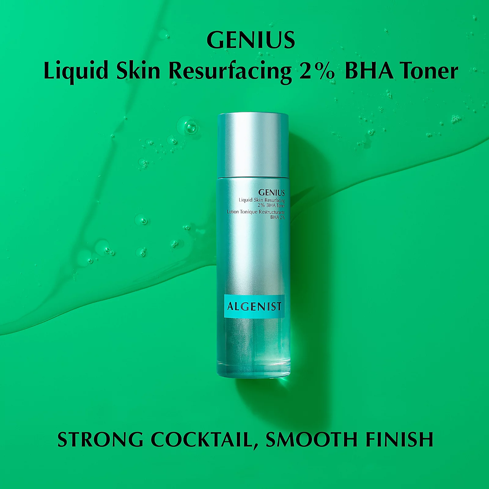 Algenist Genius Liquid Skin Resurfacing 2% BHA Toner 100ml 4 Algenist Genius Liquid Skin Resurfacing 2% BHA Toner 100ml