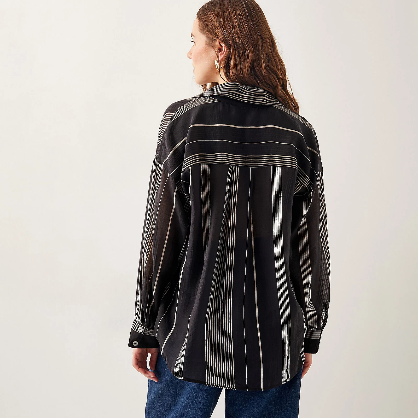 Monsoon Andi Stripe Blouse