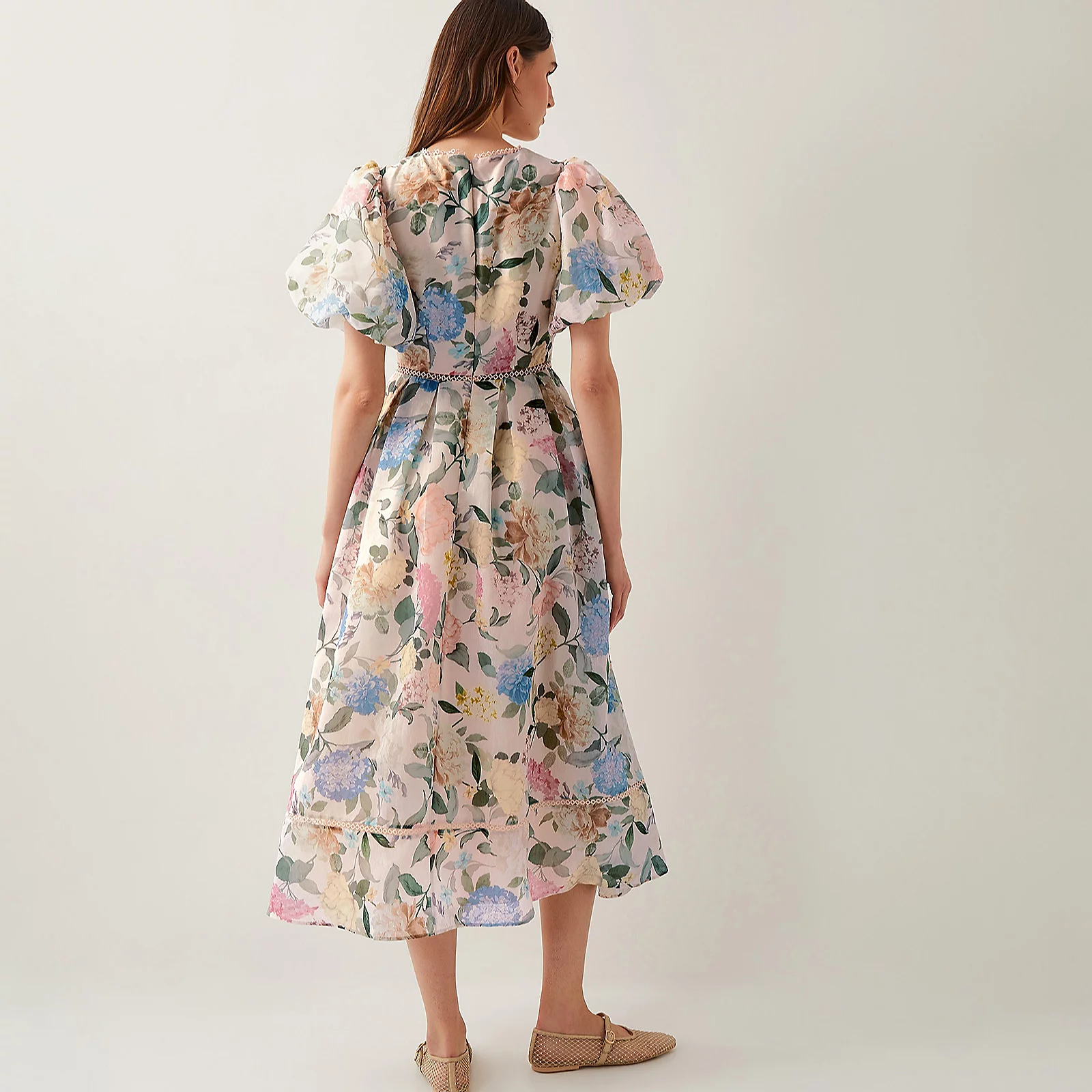 Monsoon Agnes Printed Dress