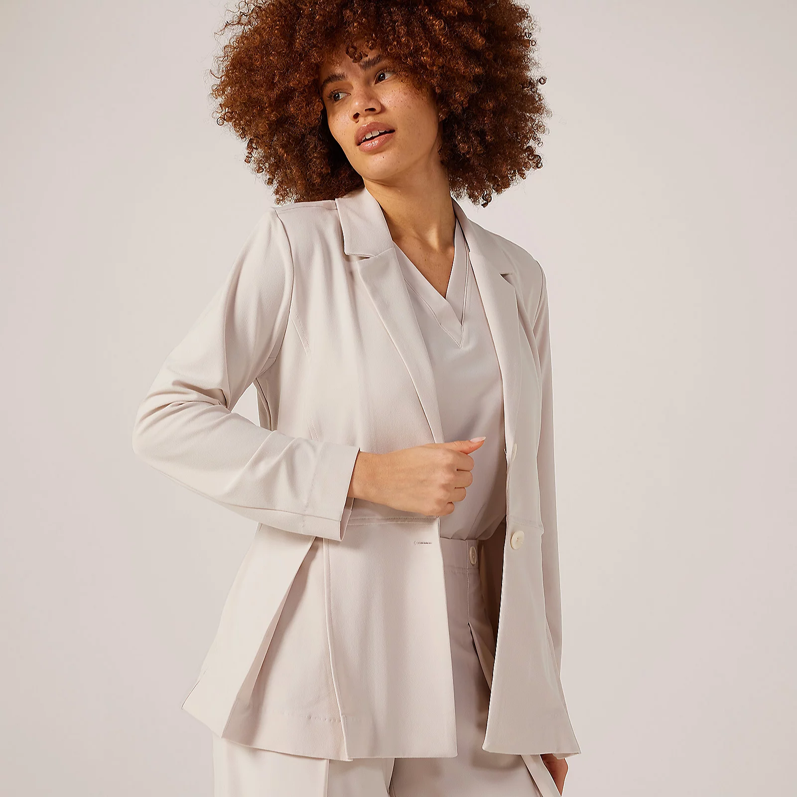 MarlaWynne Collection Luxe Crepe Origami Jacket
