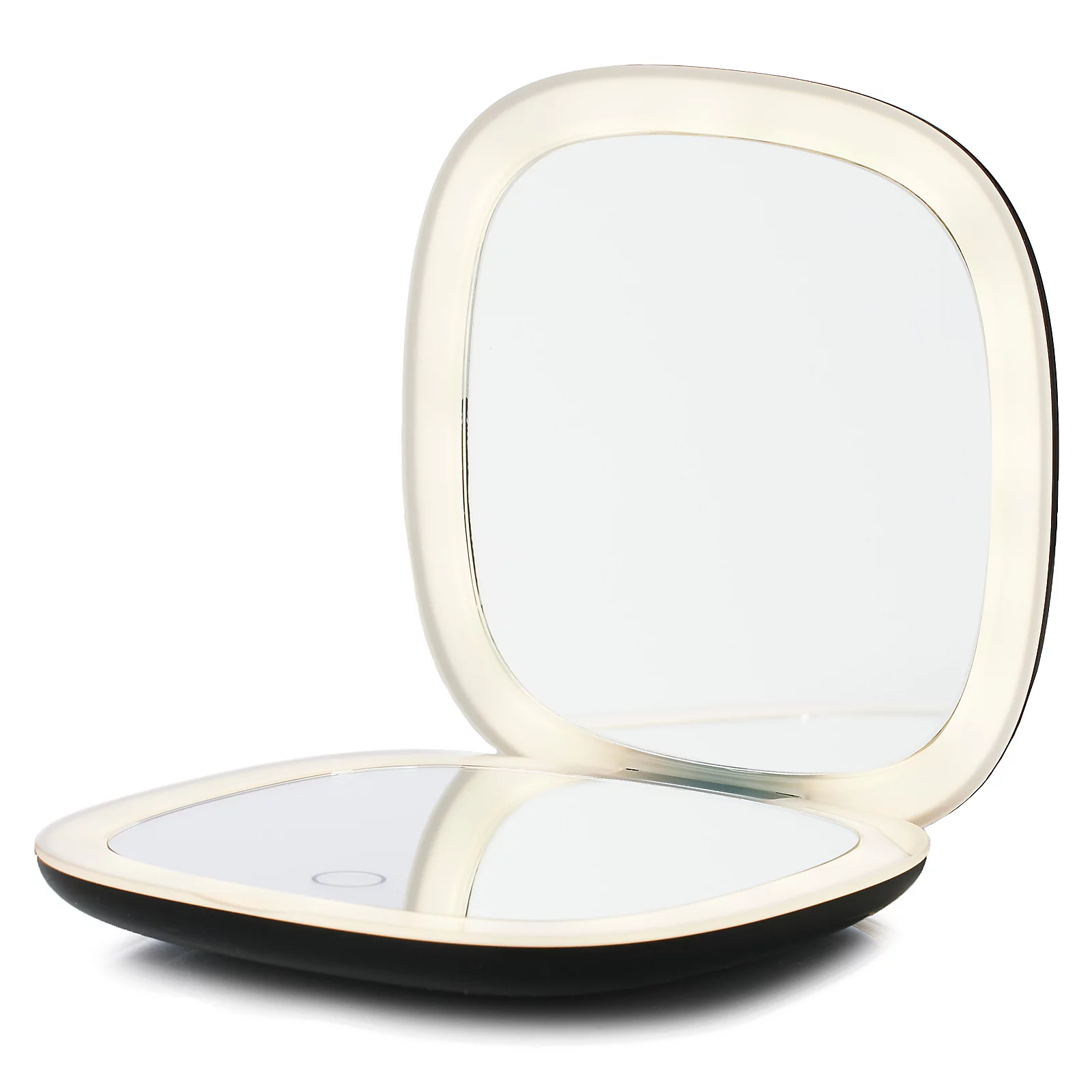 Simply Beauty 7x Magnification Rechargeable Compact Mirror with Dimmable LED