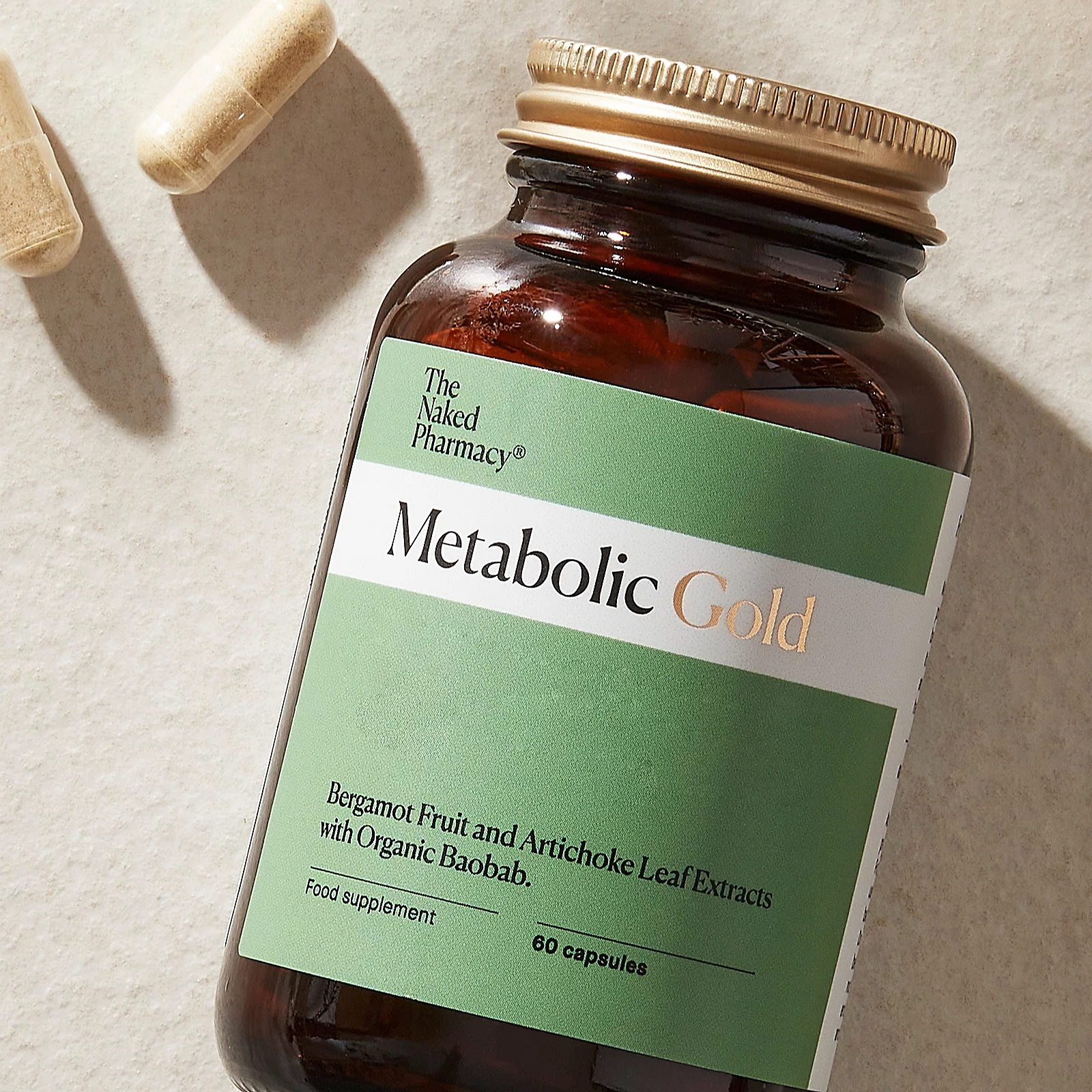 The Naked Pharmacy Metabolic Gold 60 Capsules 1 Month Supply