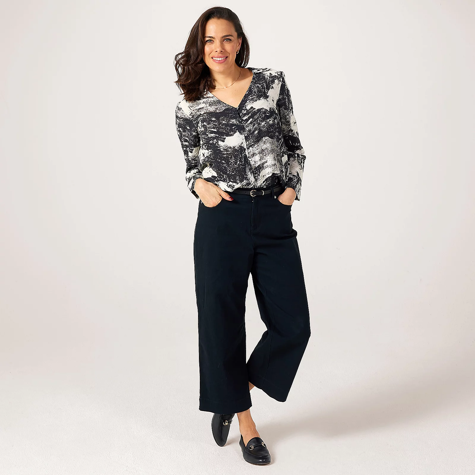 JDY Evelyn Button Front Blouse 4 JDY Evelyn Button Front Blouse