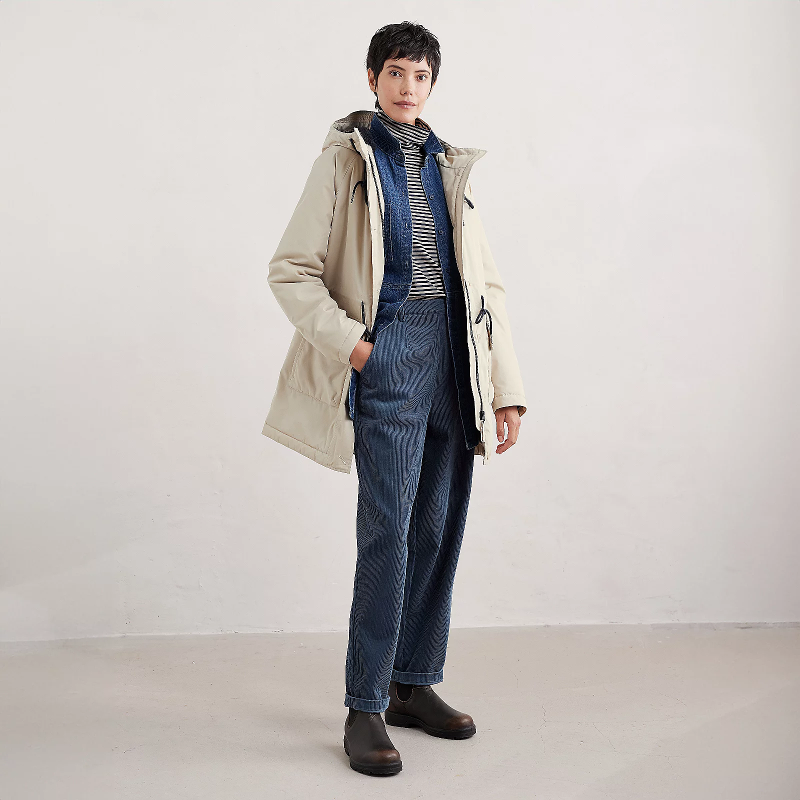 Seasalt Cornwall Cliff Castle Coat