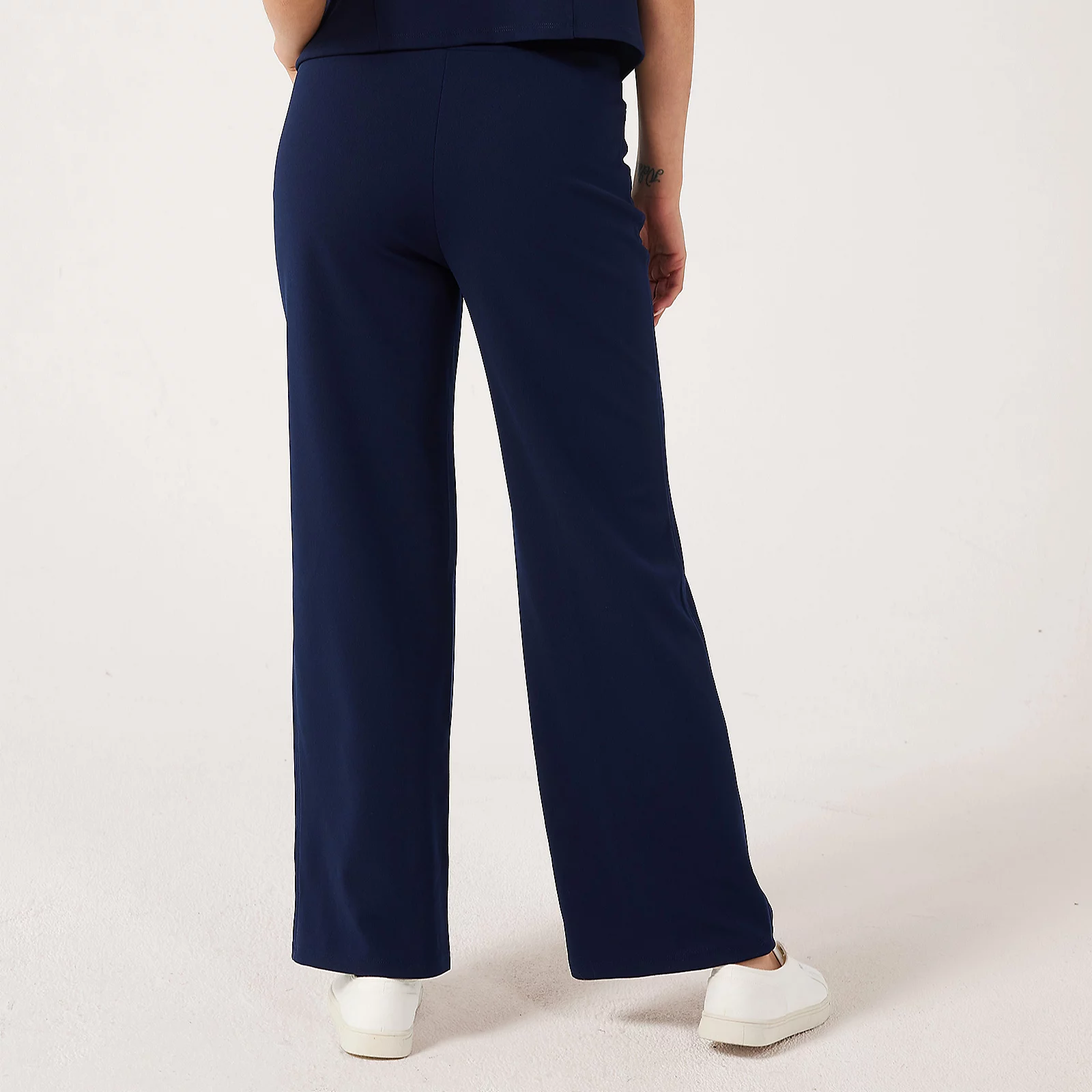 Kim & Co Ponte Crepe Camilia Straight Leg Petite Trousers 5 Kim & Co Ponte Crepe Camilia Straight Leg Petite Trousers