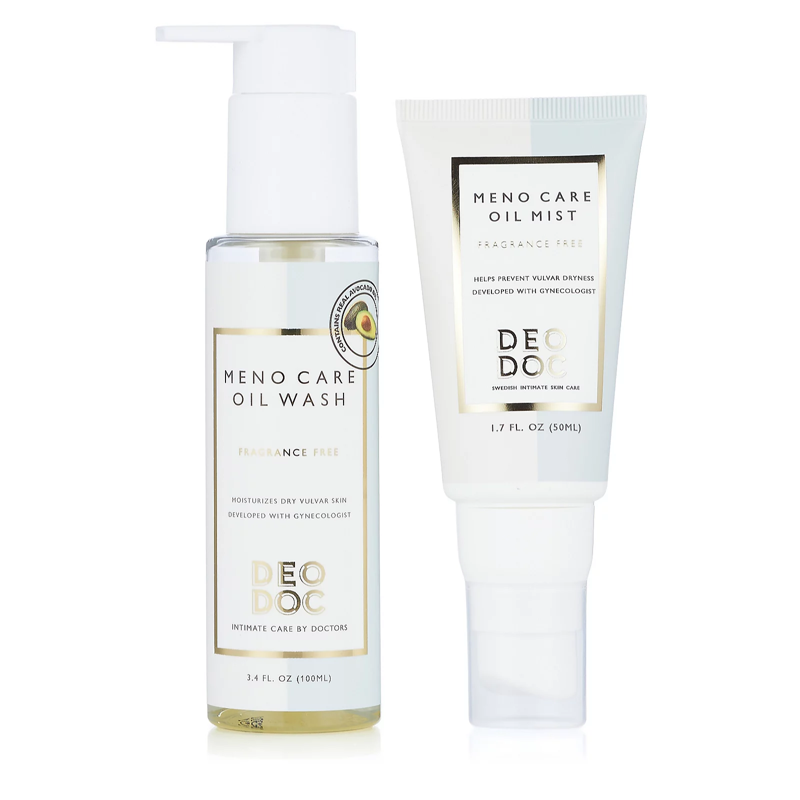 Deo Doc Meno Care Oil Mist 50ml & Oil Wash 100ml