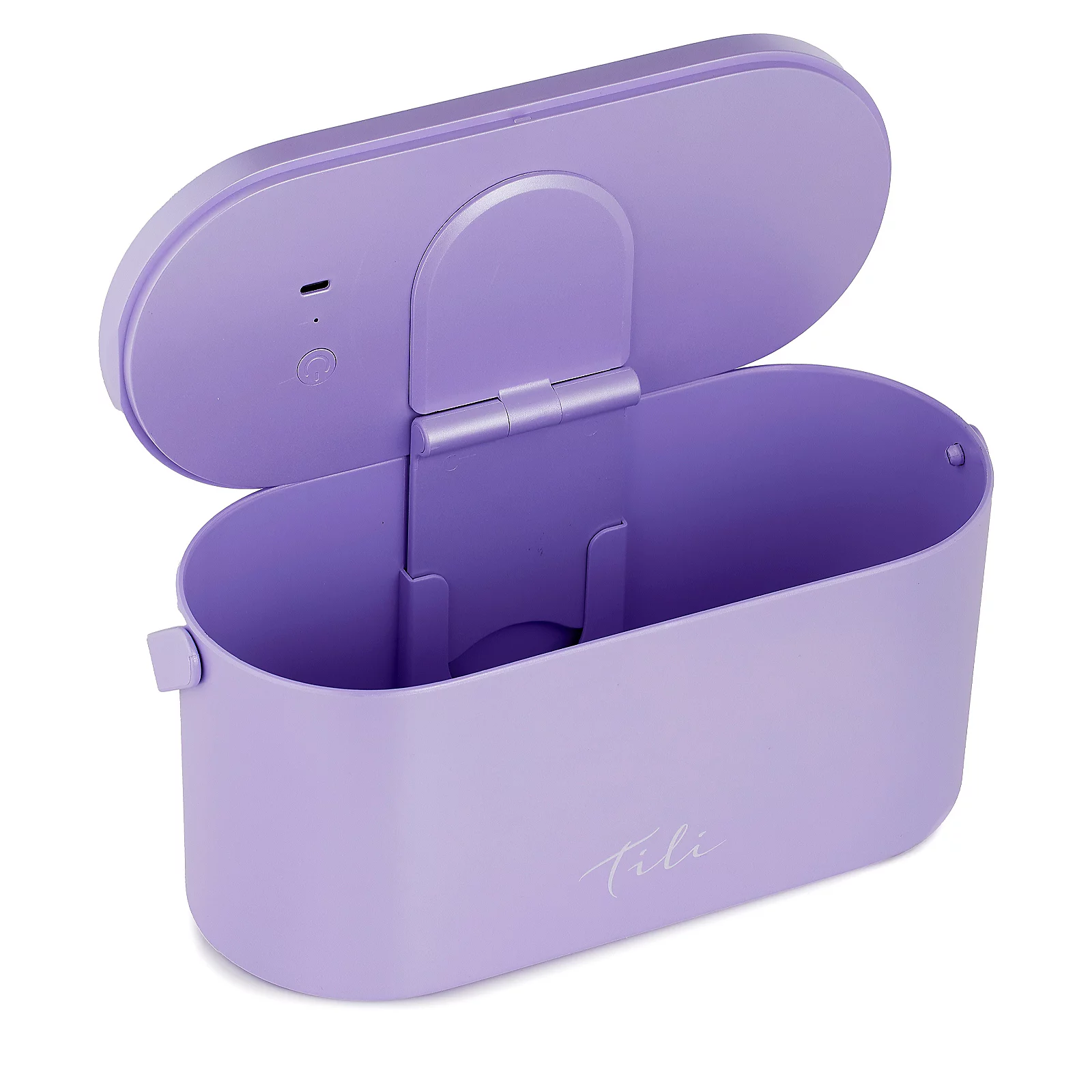 Tili Pearlescent Storage Box with LED Mirror