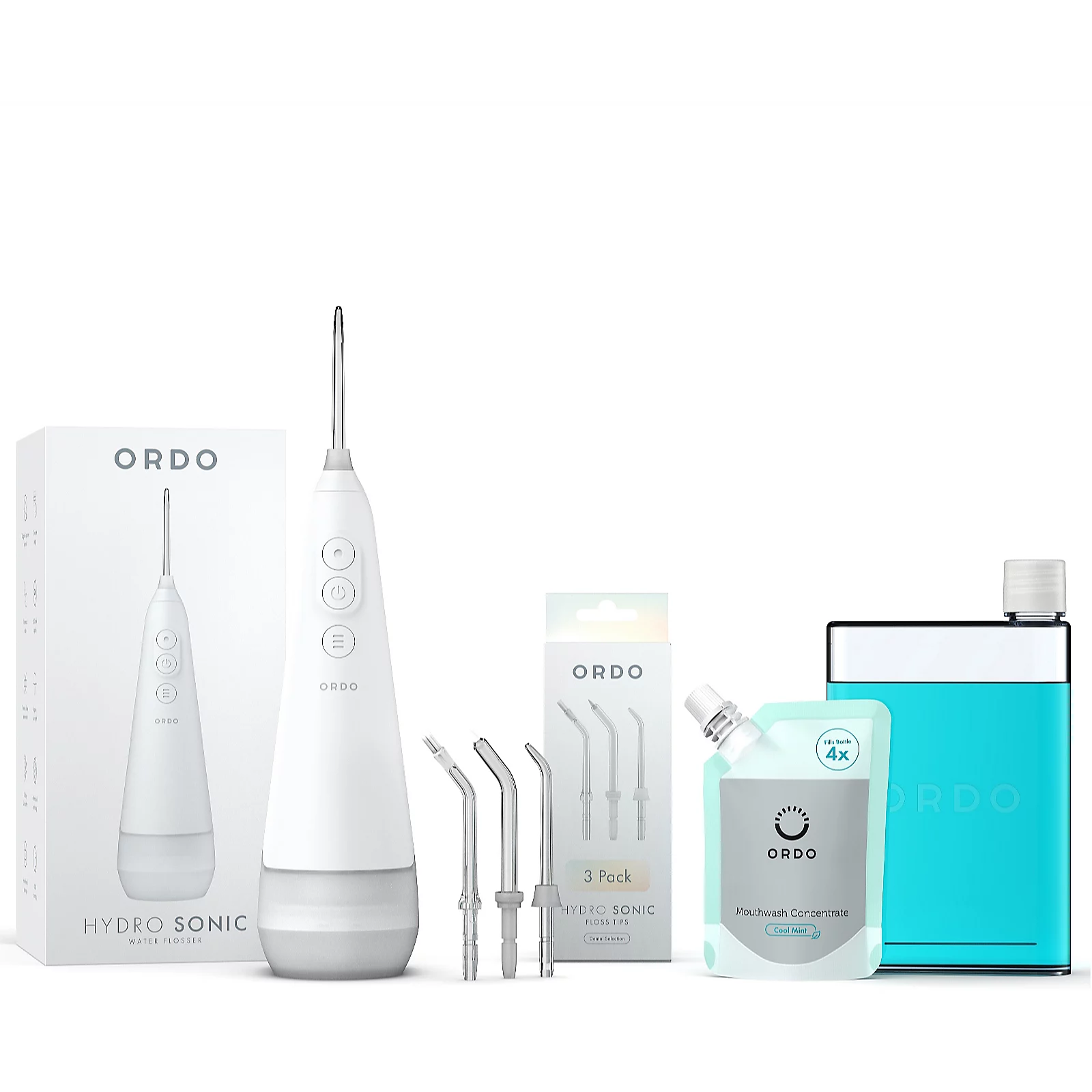 Ordo Hydro Sonic+ Water Flosser Travel Kit