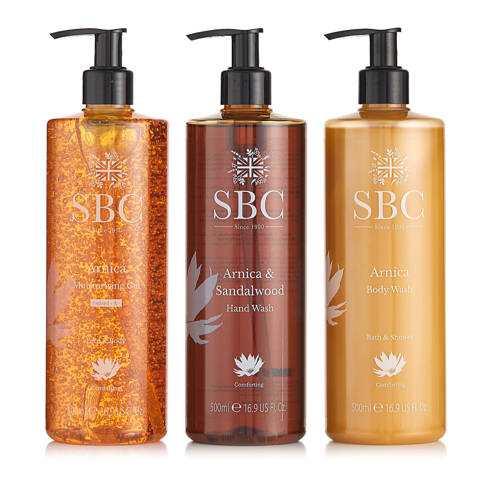 SBC Body & Hand 3 Piece Collection 500ml