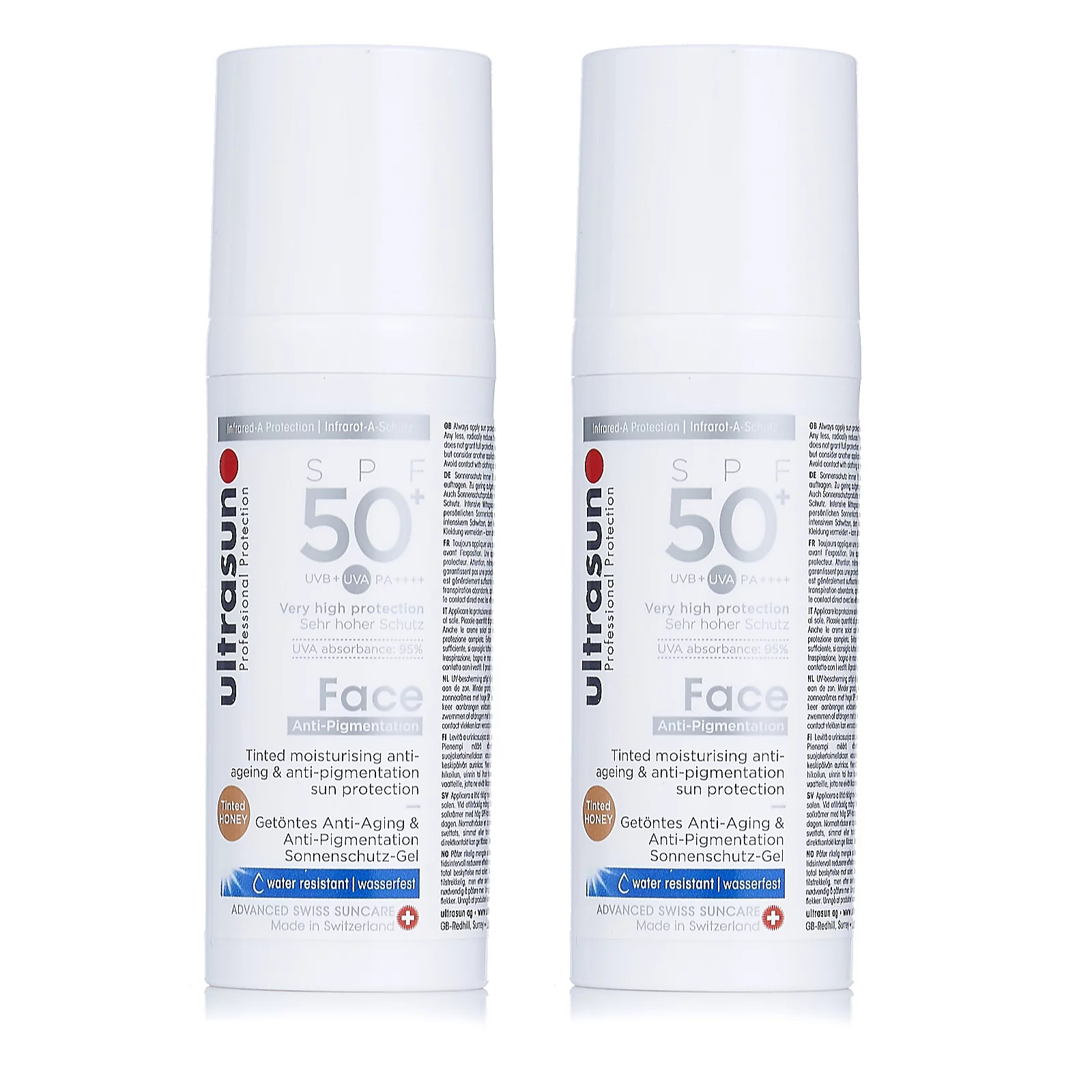 Ultrasun Sun Protection Tinted Anti- Pigmentation Face SPF 50+ 50ml Duo