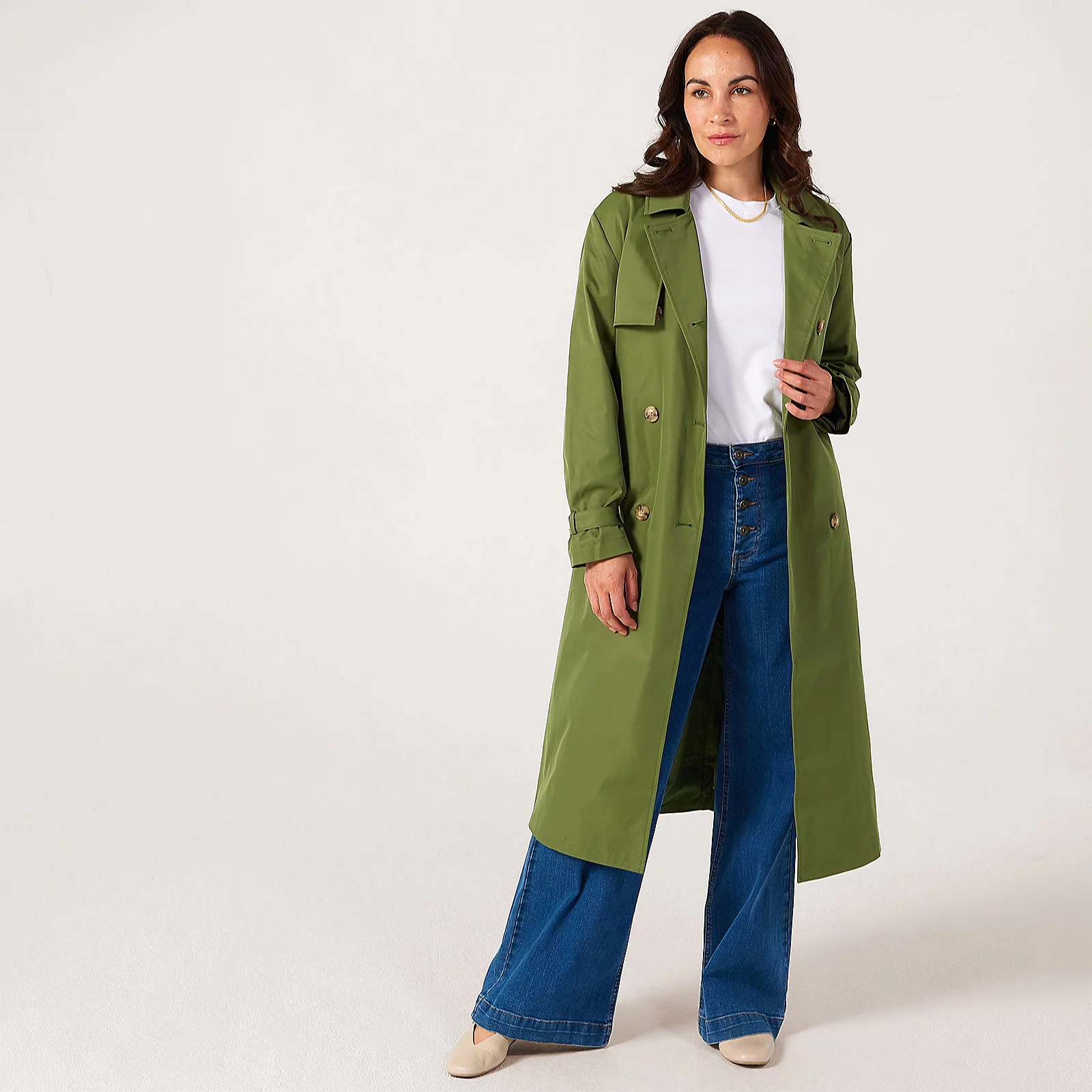 Centigrade Longline Trench Coat