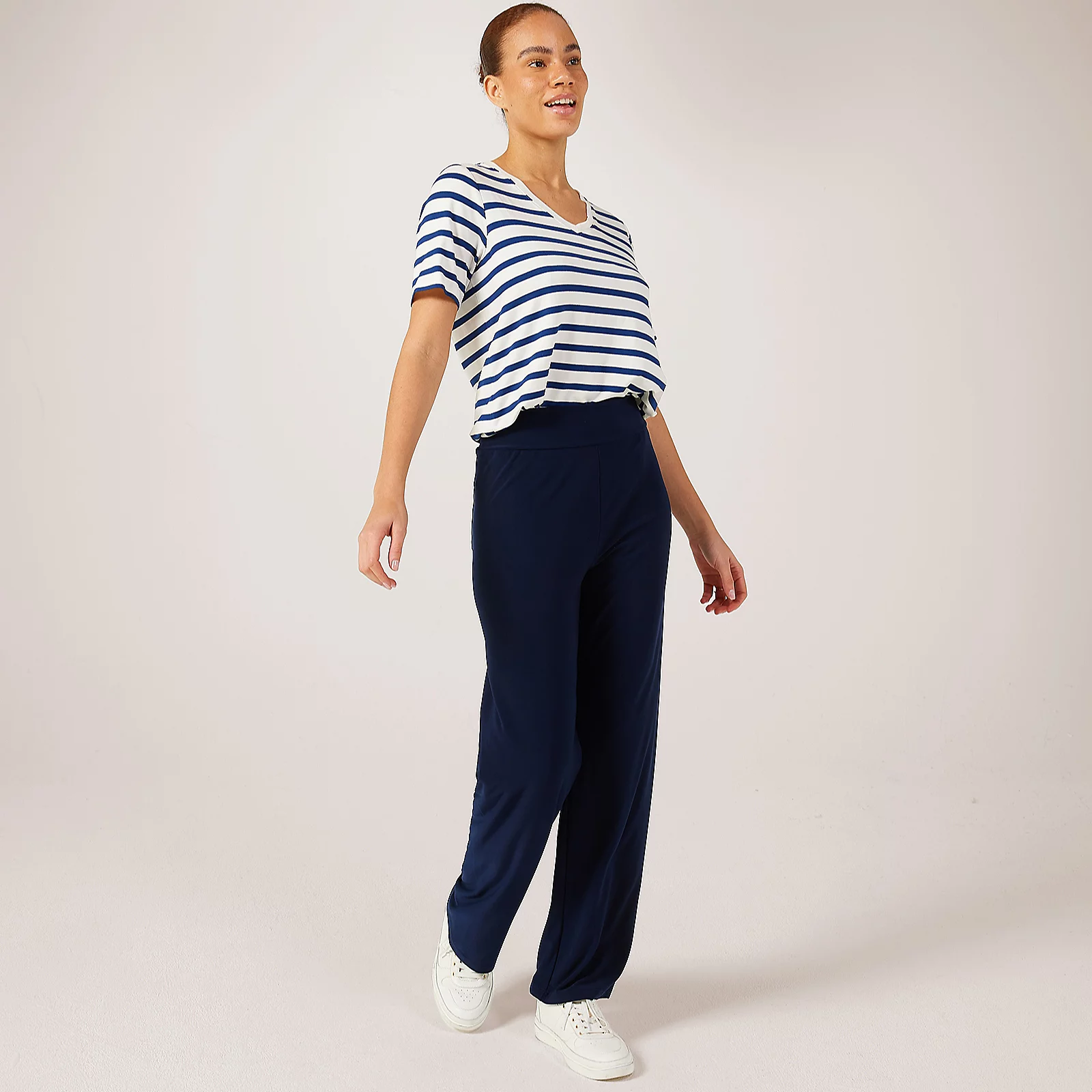 Kim & Co Deluxe Brazil Jersey Straight Leg Tina Standard Trousers 3 Kim & Co Deluxe Brazil Jersey Straight Leg Tina Standard Trousers