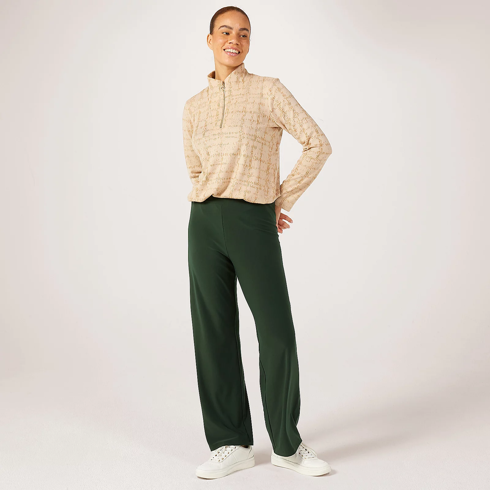 Kim & Co Deluxe Brazil Jersey Straight Leg Tina Standard Trousers 4 Kim & Co Deluxe Brazil Jersey Straight Leg Tina Standard Trousers