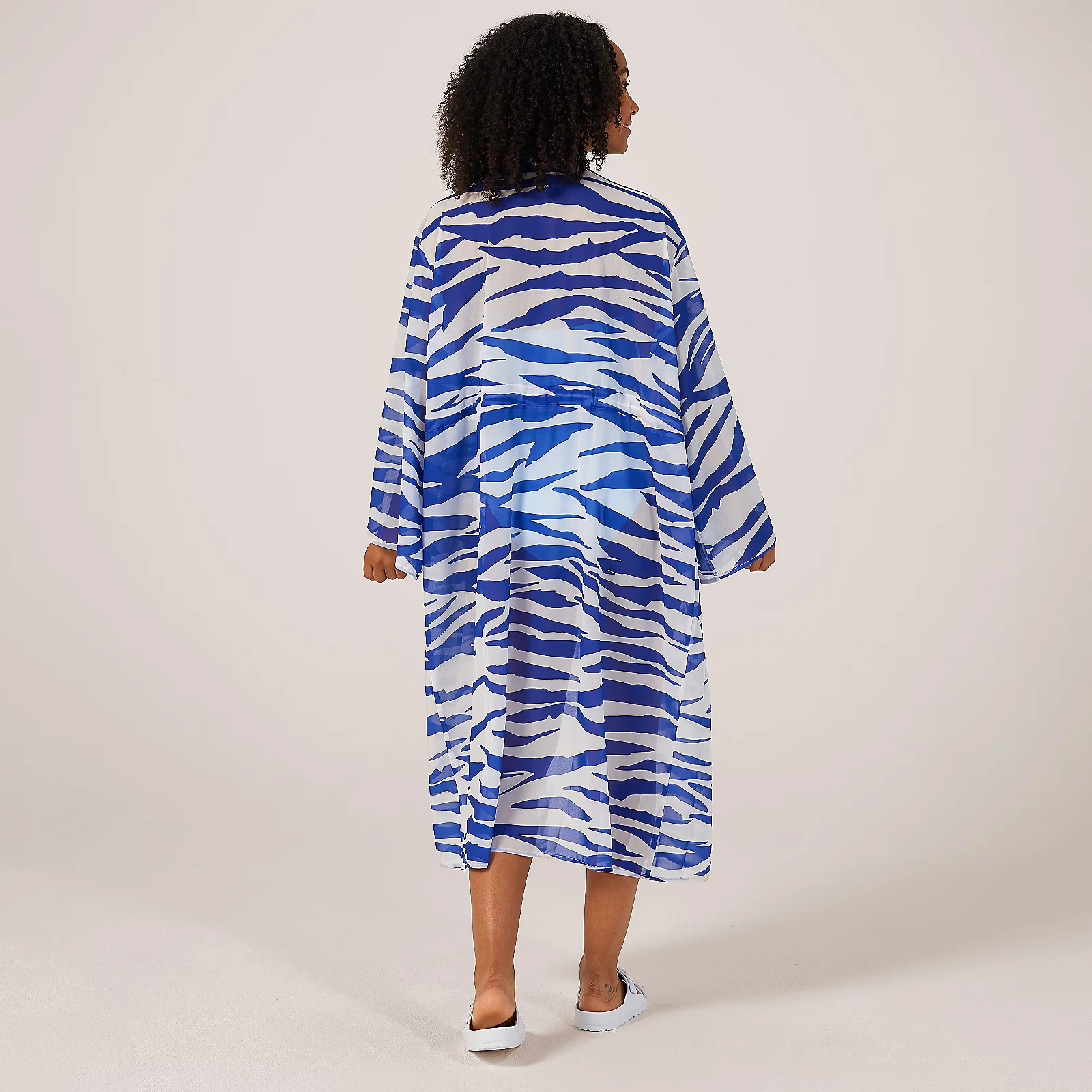 Denim & Co. Beach Kaftan