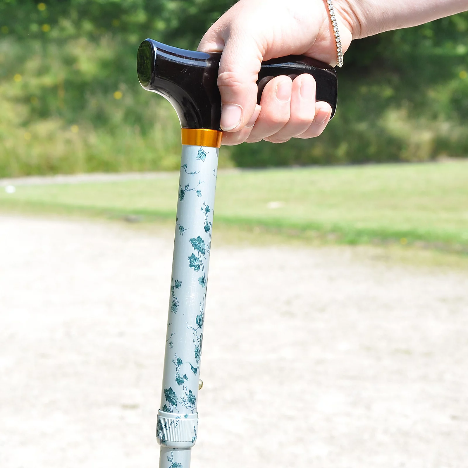Able2 Folding Adjustable Walking Stick 4 Able2 Folding Adjustable Walking Stick