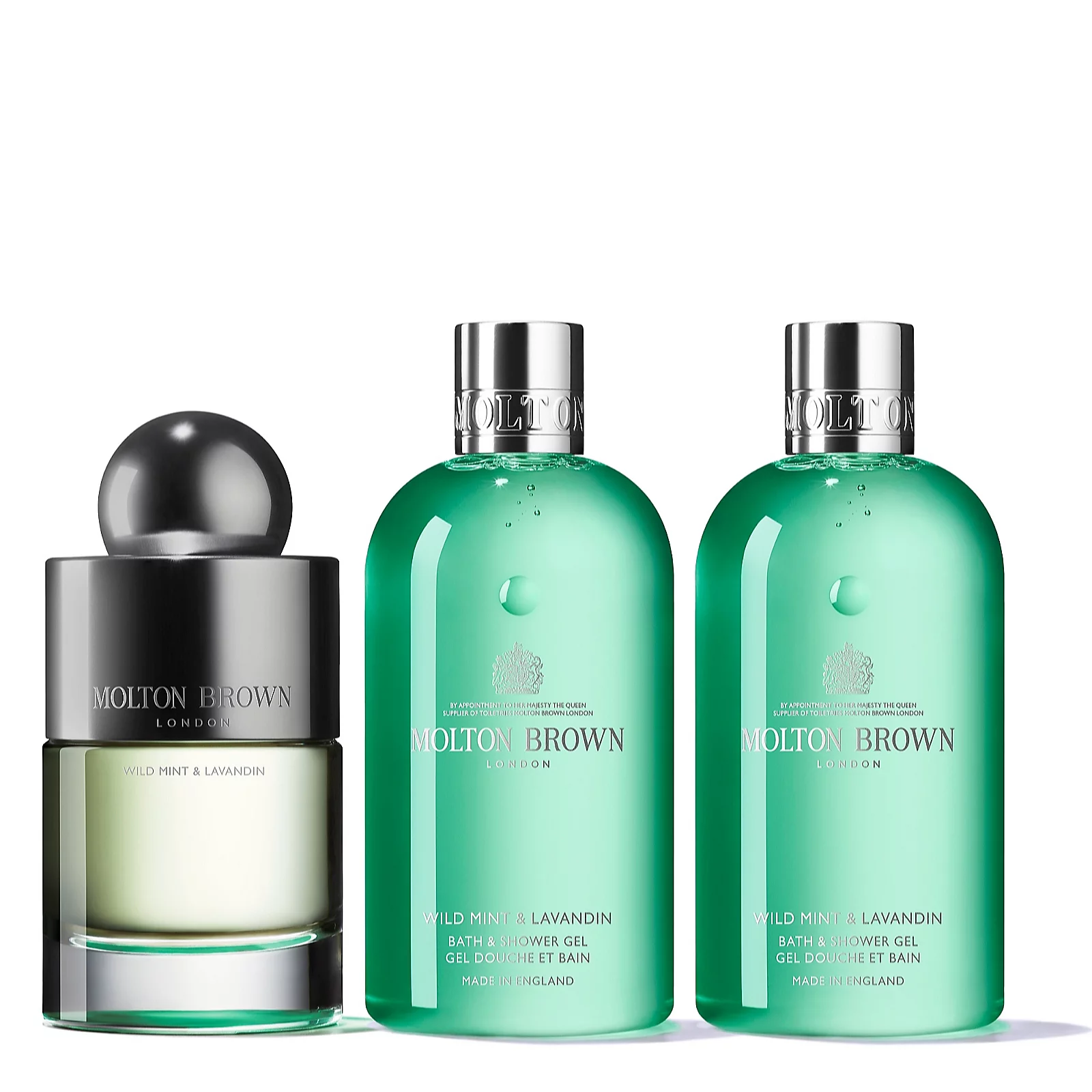 Molton Brown 3 Piece Wild Mint & Lavandin EDT & Body Collection