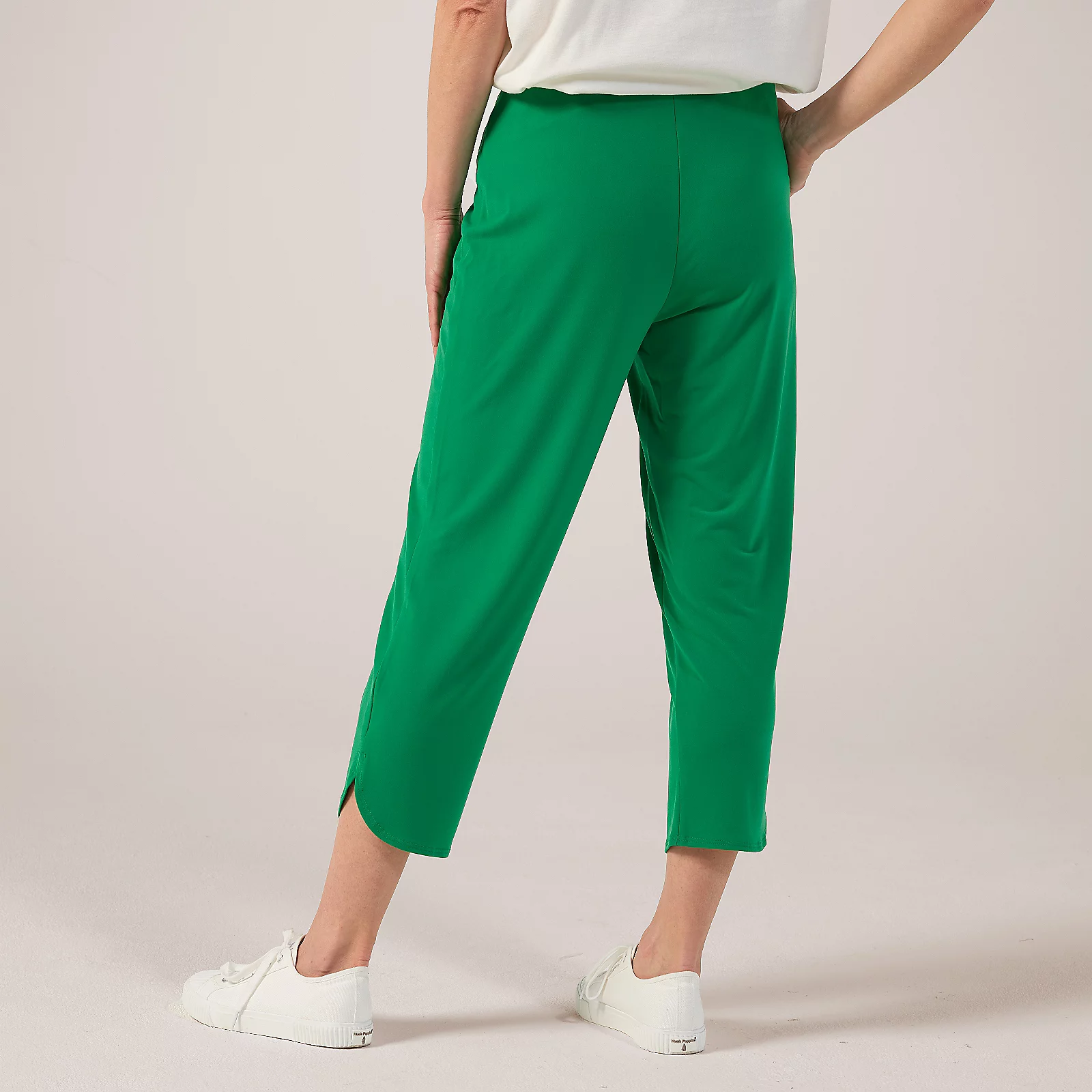 Kim & Co Brazil Jersey Crop Tulip Hem Trousers 4 Kim & Co Brazil Jersey Crop Tulip Hem Trousers
