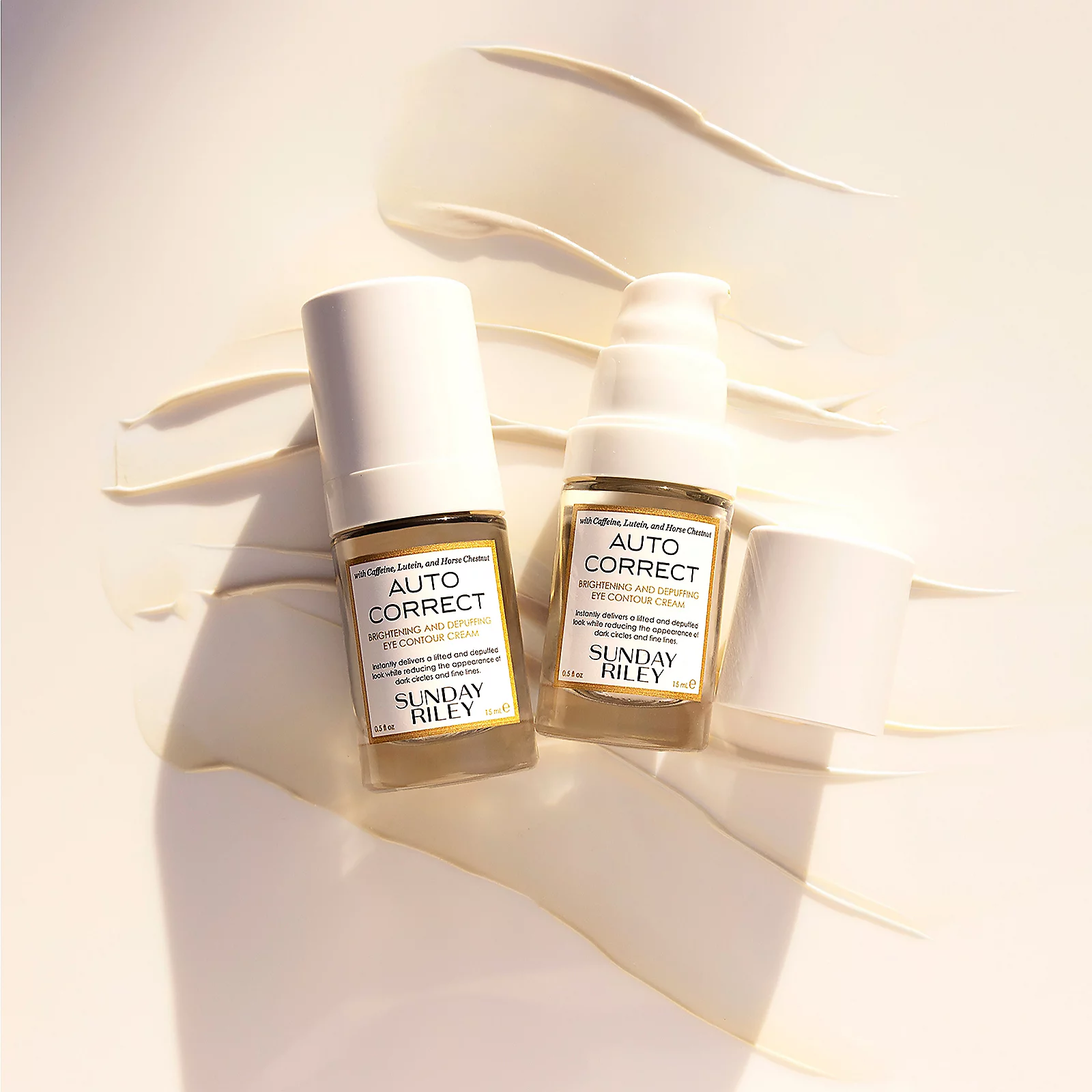 Sunday Riley Auto-Correct Eye Cream 15ml Duo