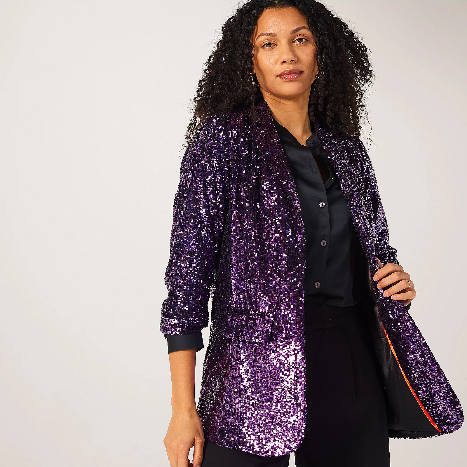 Ruth Langsford Sequin Blazer 4 Ruth Langsford Sequin Blazer