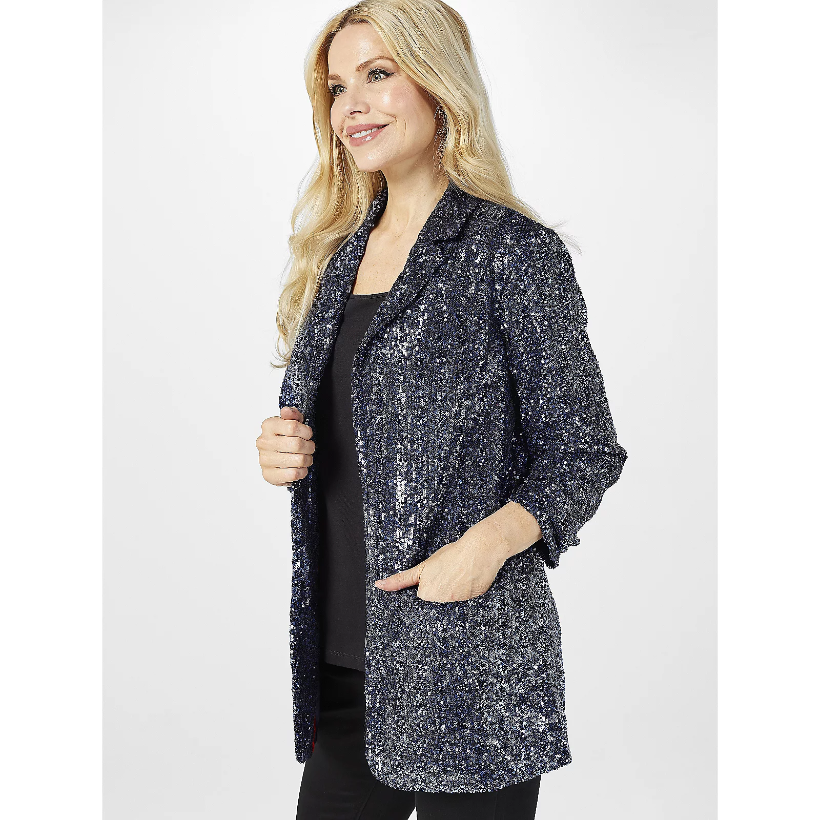 Ruth Langsford Sequin Blazer 7 Ruth Langsford Sequin Blazer