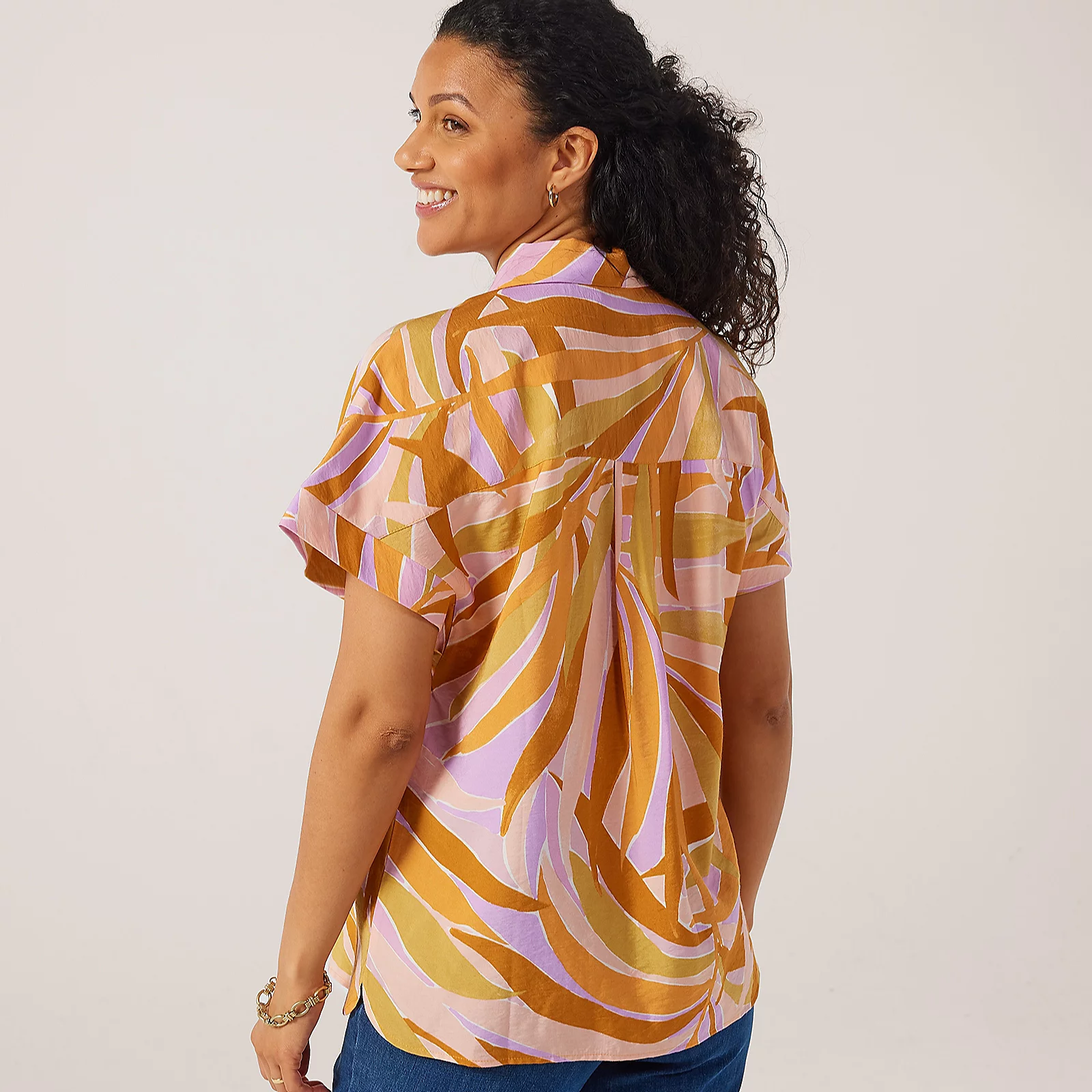 Ruth Langsford Pocket Front Dolman Sleeve Print Blouse 4 Ruth Langsford Pocket Front Dolman Sleeve Print Blouse