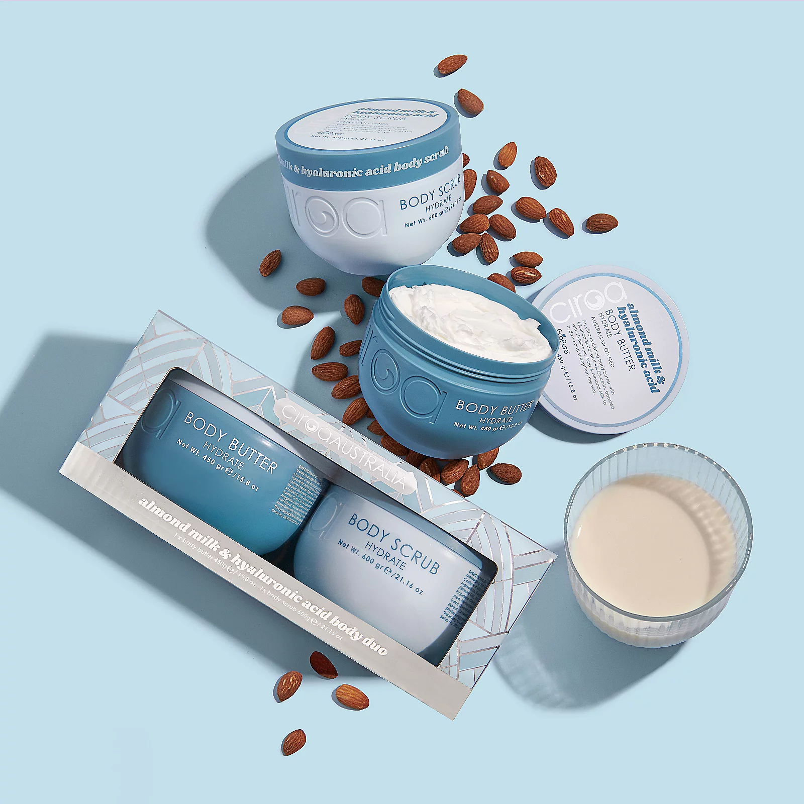 Ciroa Skinification Body Scrub & Butter Duo