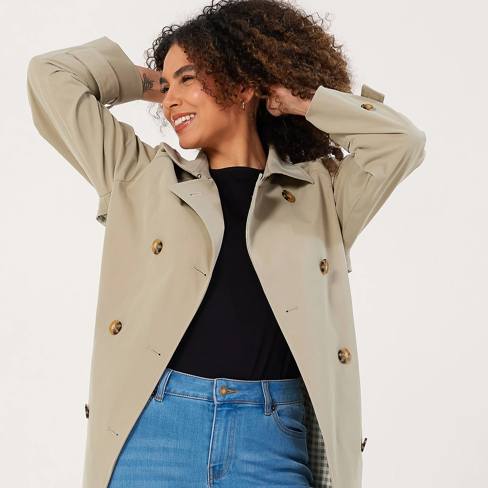 Dannii Minogue Trench Coat Standard