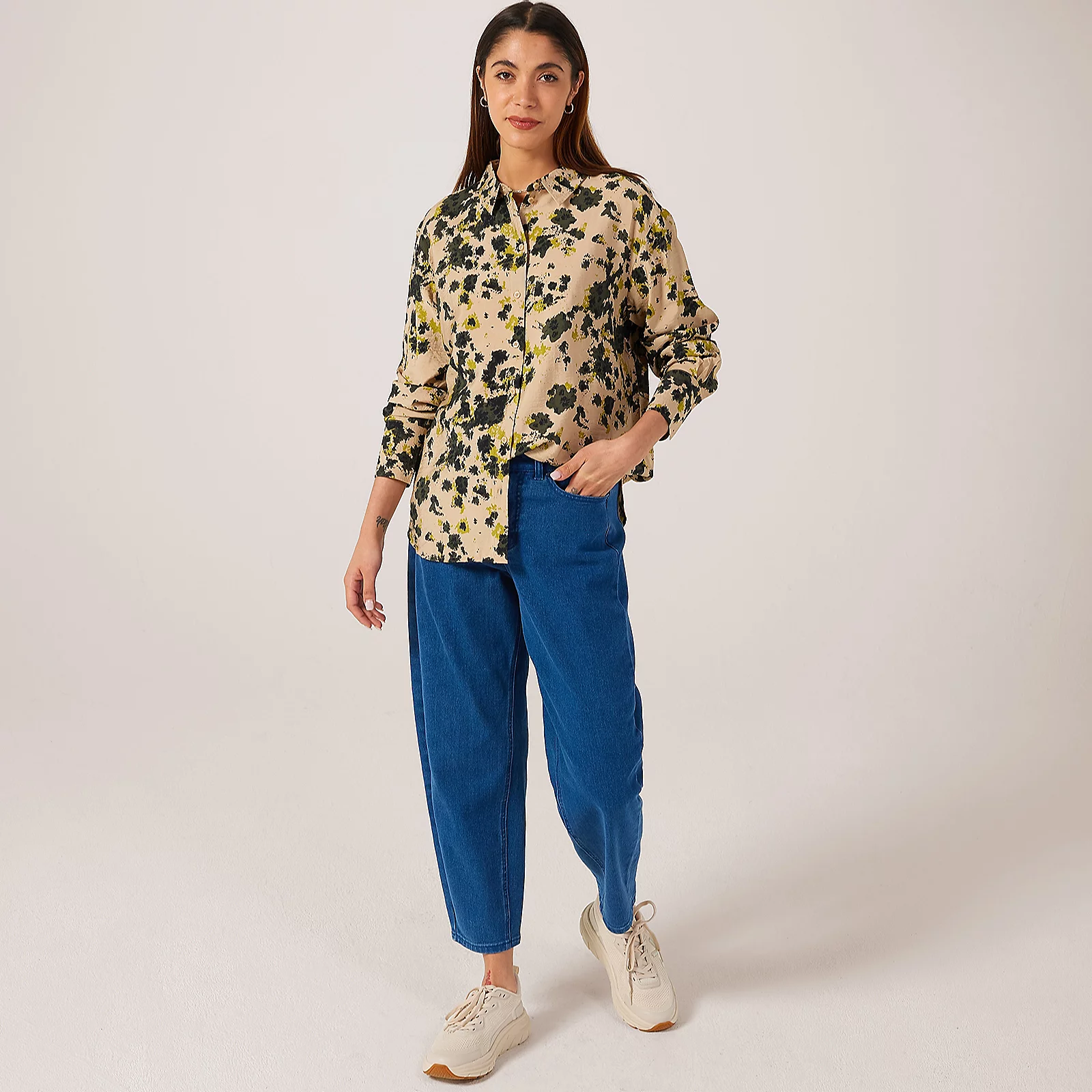 JDY Elia Printed Button Down Shirt 4 JDY Elia Printed Button Down Shirt