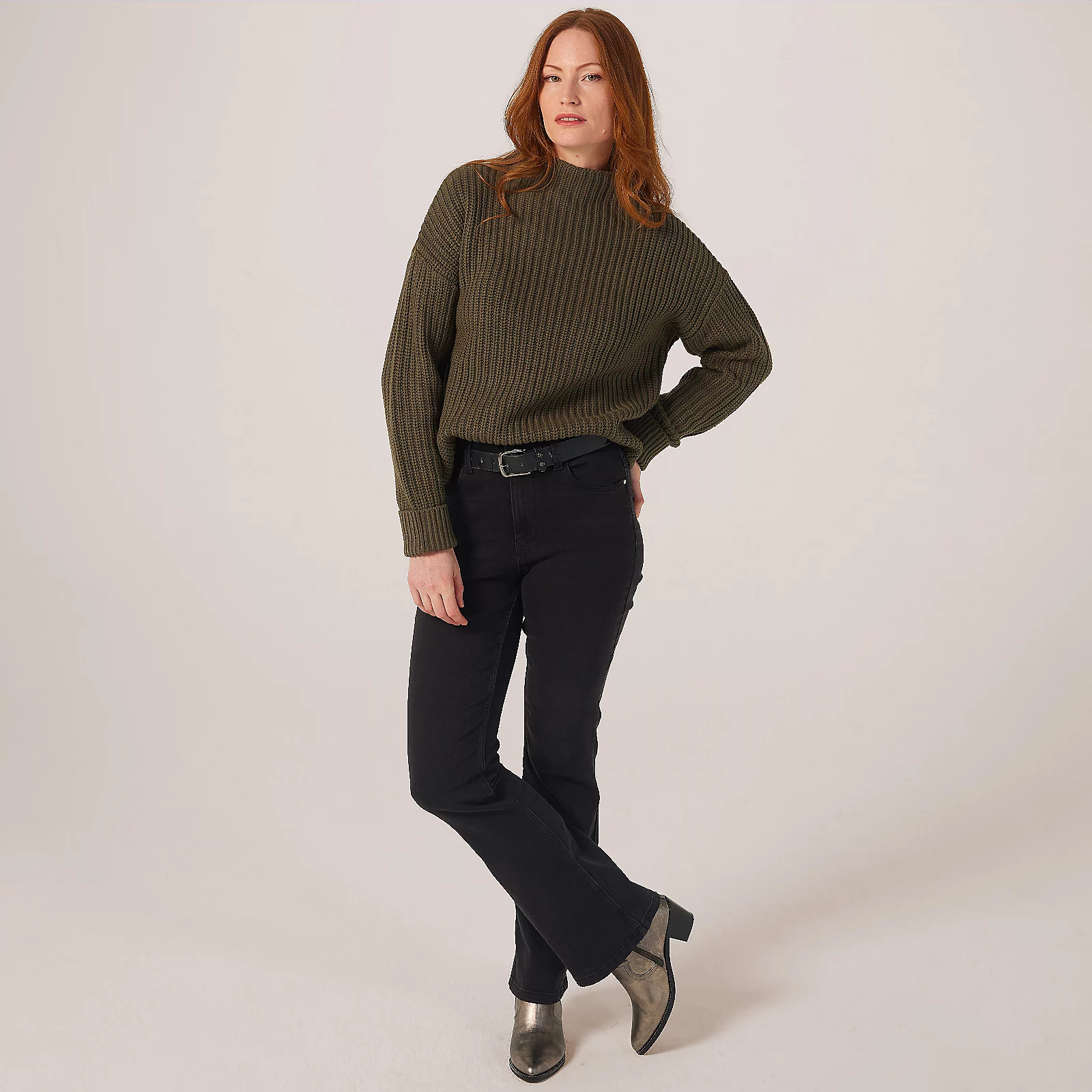 JDY Flora High Waisted Flare Denim Jean