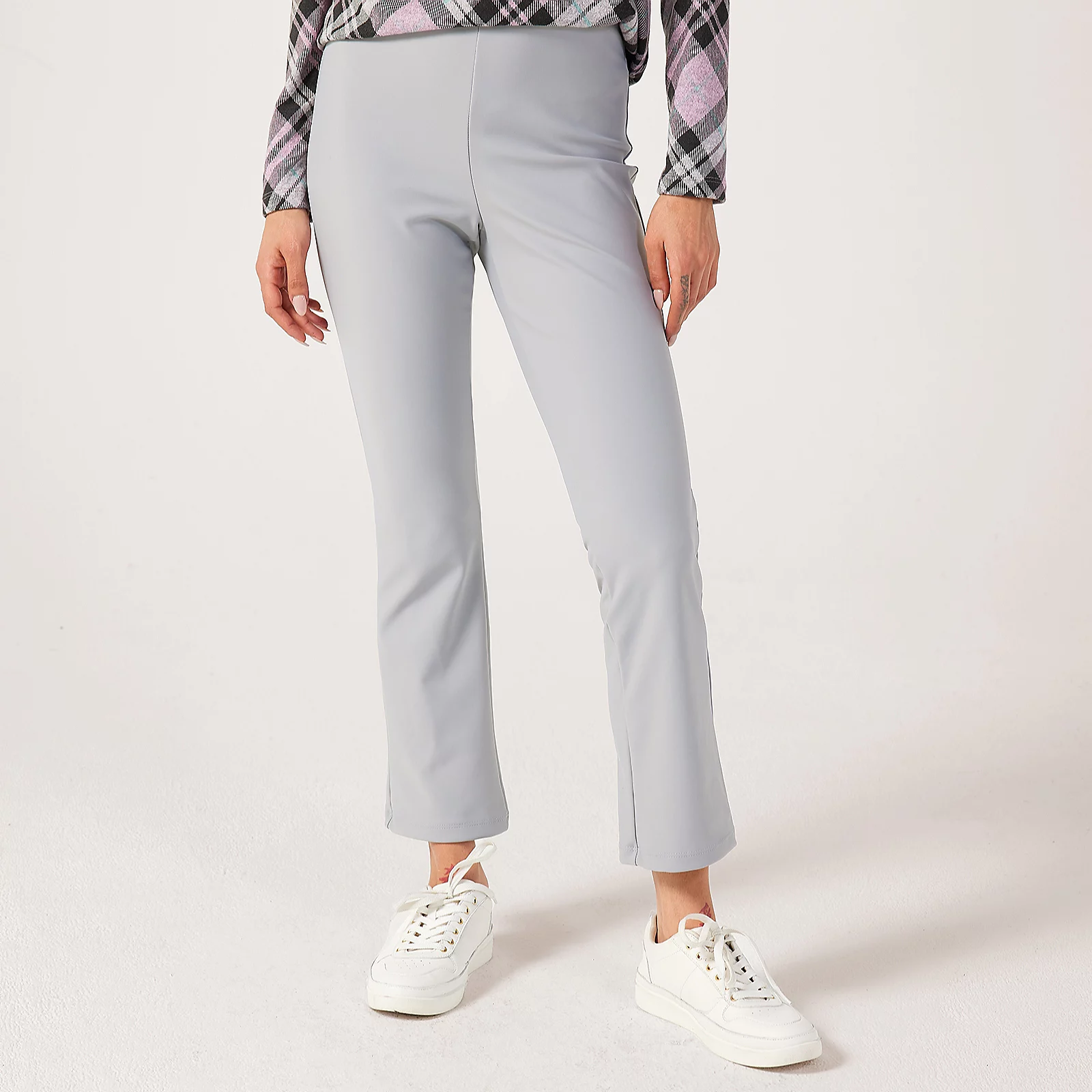 Kim & Co Precision Ponte Eva Straight Leg Trousers