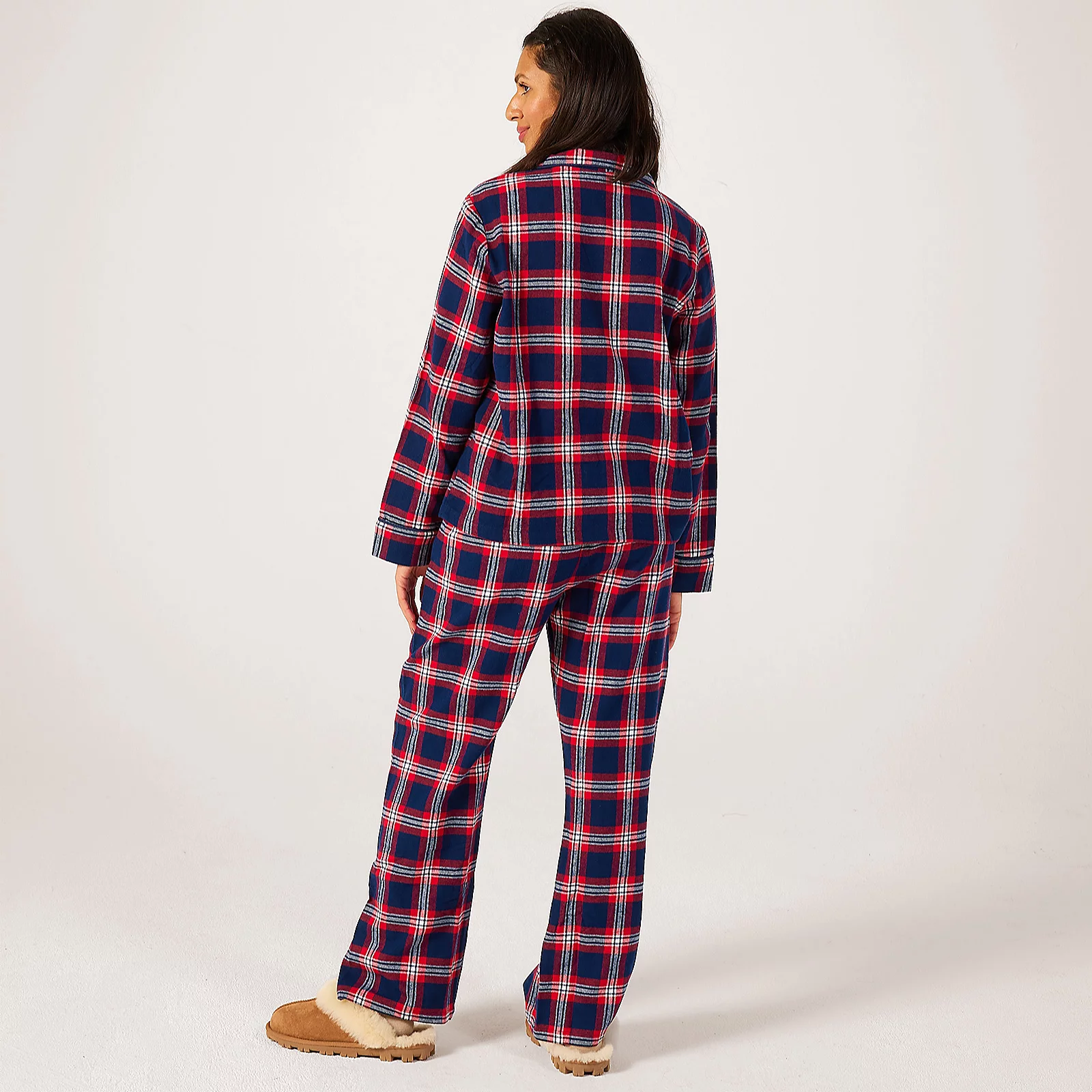 Cozee Home Brushed Cotton Longsleeve PJ Set 5 Cozee Home Brushed Cotton Longsleeve PJ Set