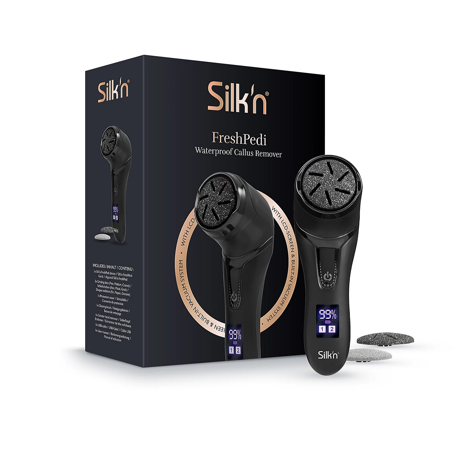 Silk'n FreshPedi Waterproof Electric Callus Remover