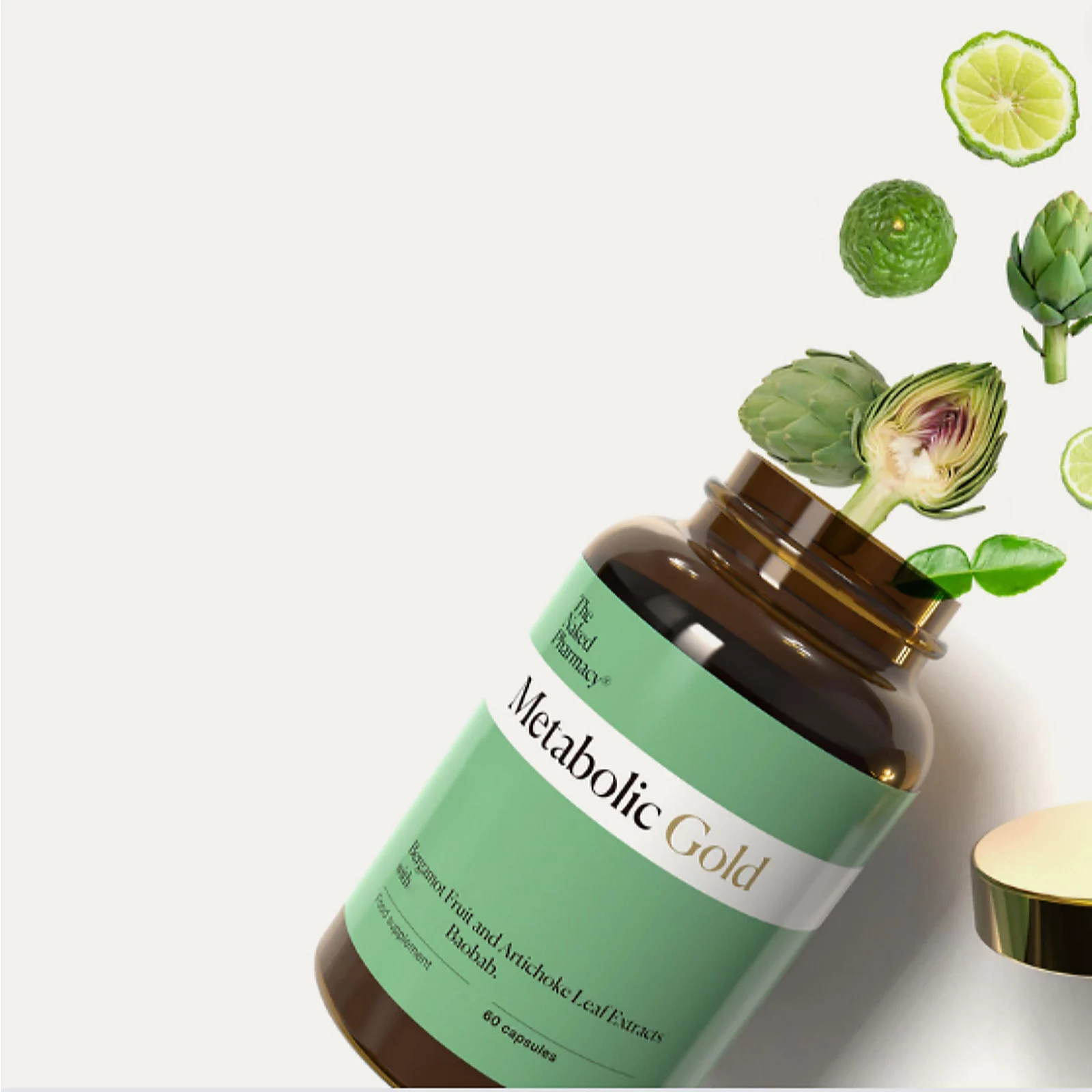 The Naked Pharmacy Metabolic Gold 120 Capsules 2 Month Supply