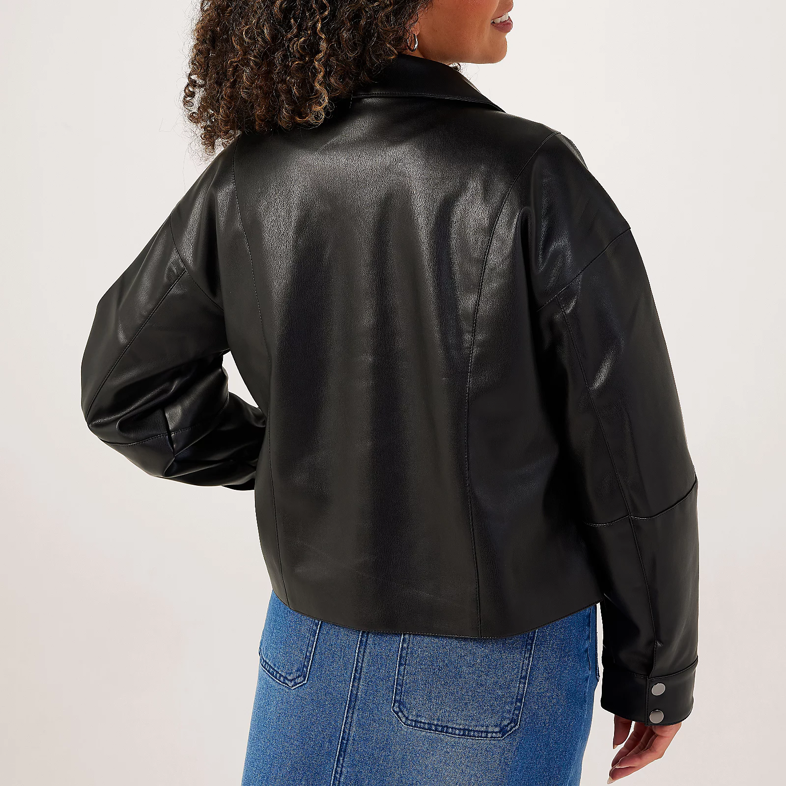 Dannii Minogue Faux Leather Jacket Standard 4 Dannii Minogue Faux Leather Jacket Standard
