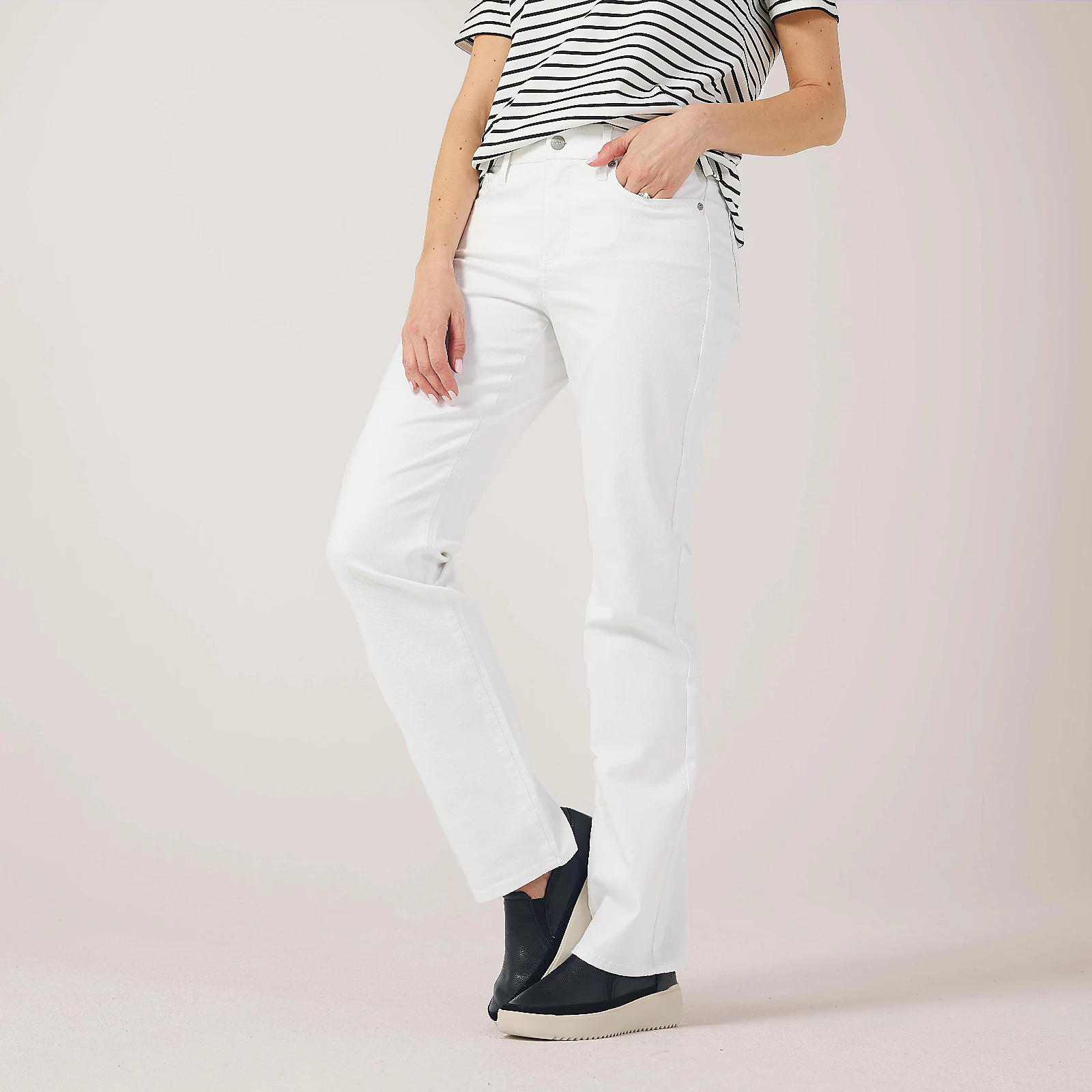NYDJ Marilyn Waist Match Straight Leg Jean