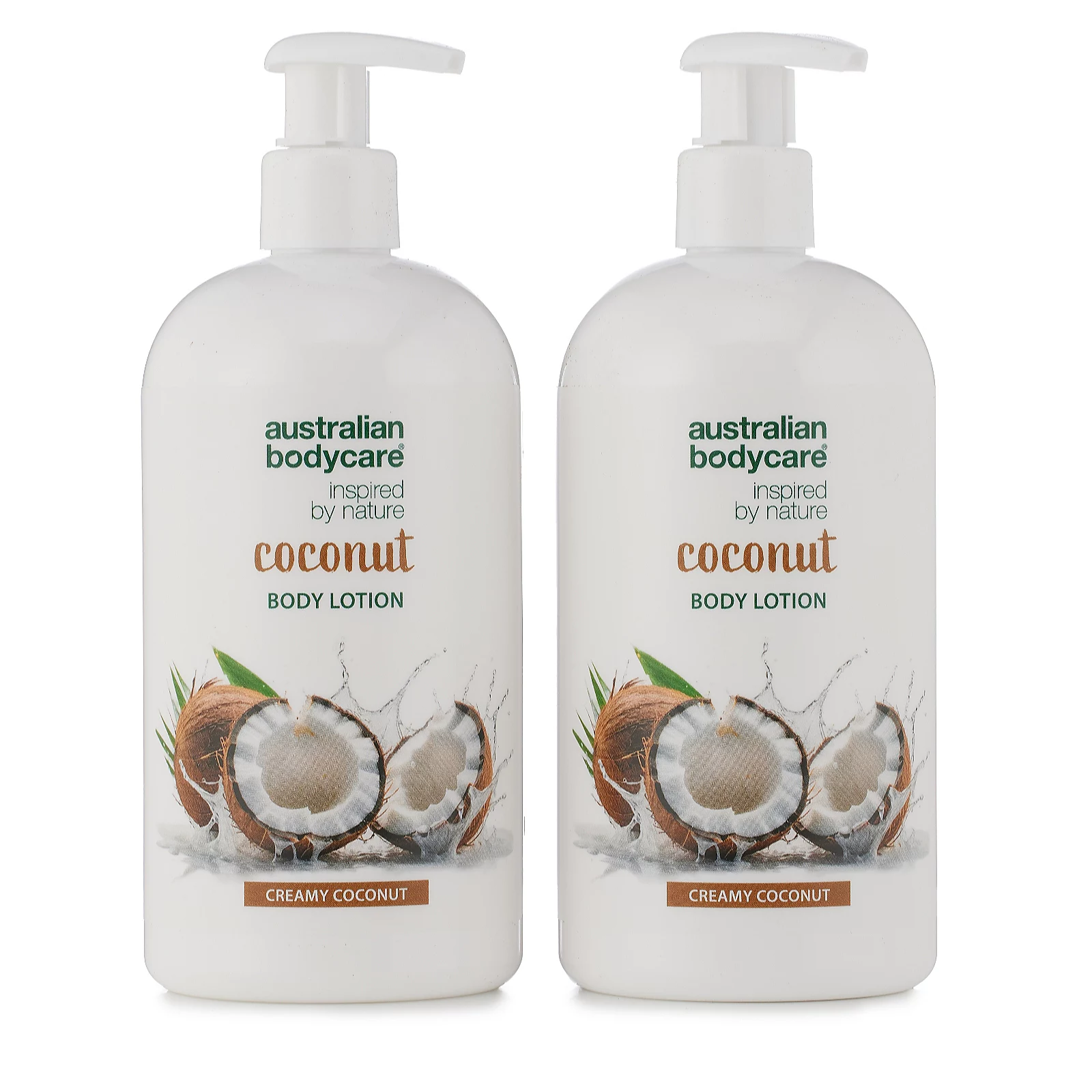 Australian Bodycare Coconut Lotion 500ml Duo